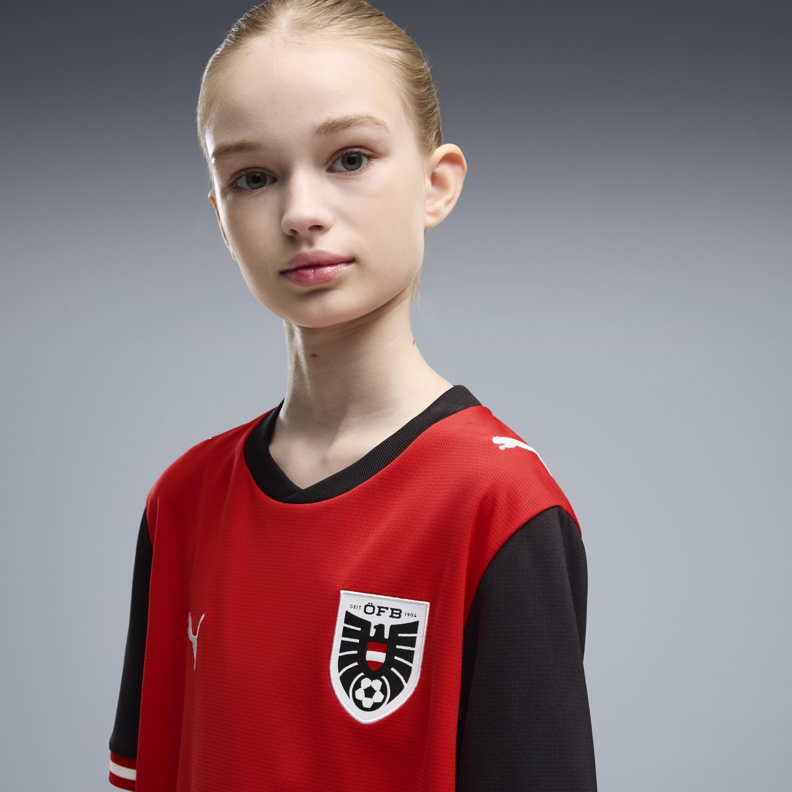 PUMA Jungen Öfb Away Jersey Replica Jr Trikots (1er Pack)