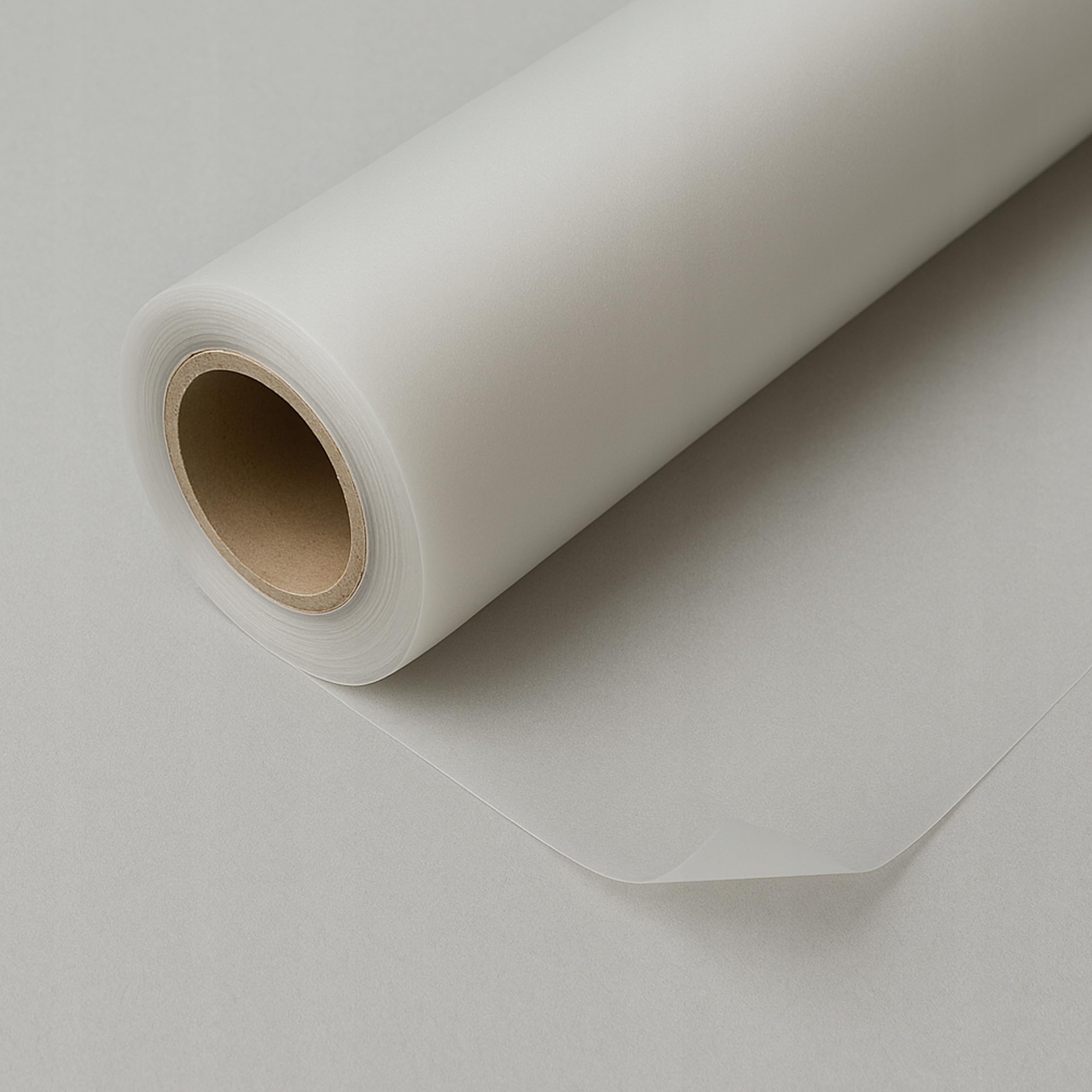 Folia DTF rolka 61 cm x 100 m – Premium Hot Peel folia transferowa do druku Direct to Film – matowa/błyszcząca (75μ) – natychmiast zdejmowana (Instant Peel) do druku tekstylnego na bawełnie i