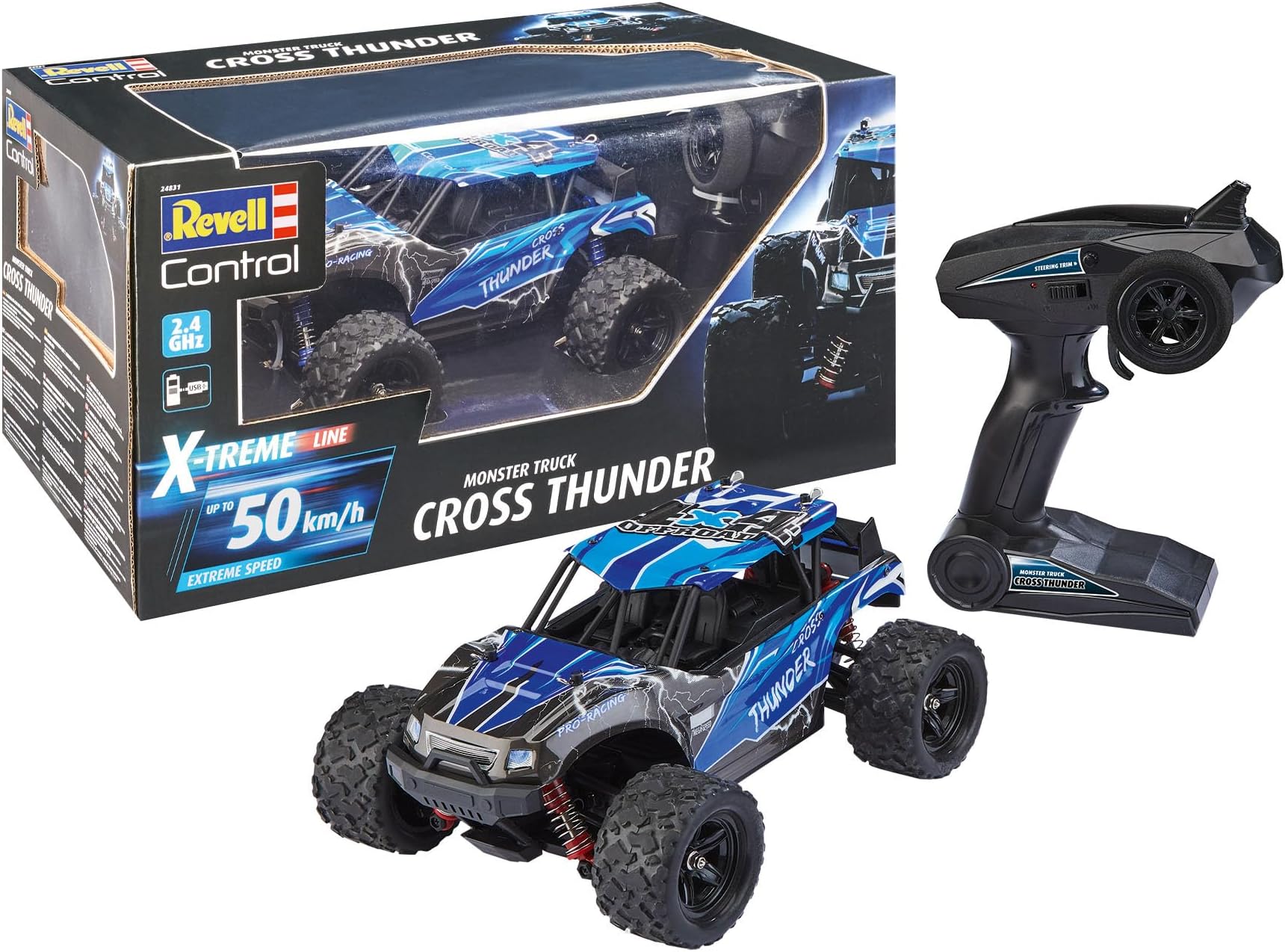 24831 RC X-TREME Monster Truck Cross Thunder