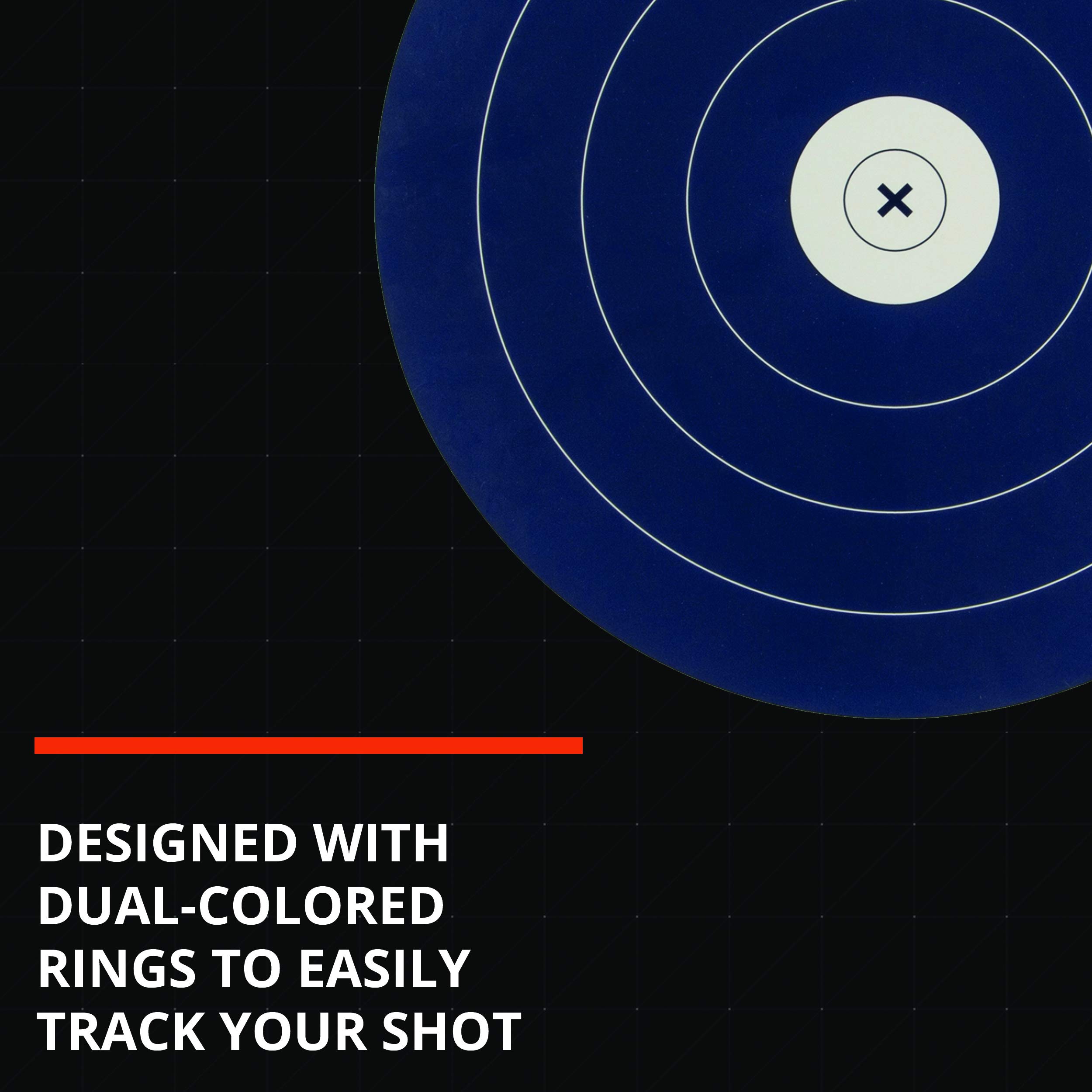 .30-06 Outdoors Single Spot Paper Target for Archery and Shooting, 100 Count, White, One Size (TARSS-100)