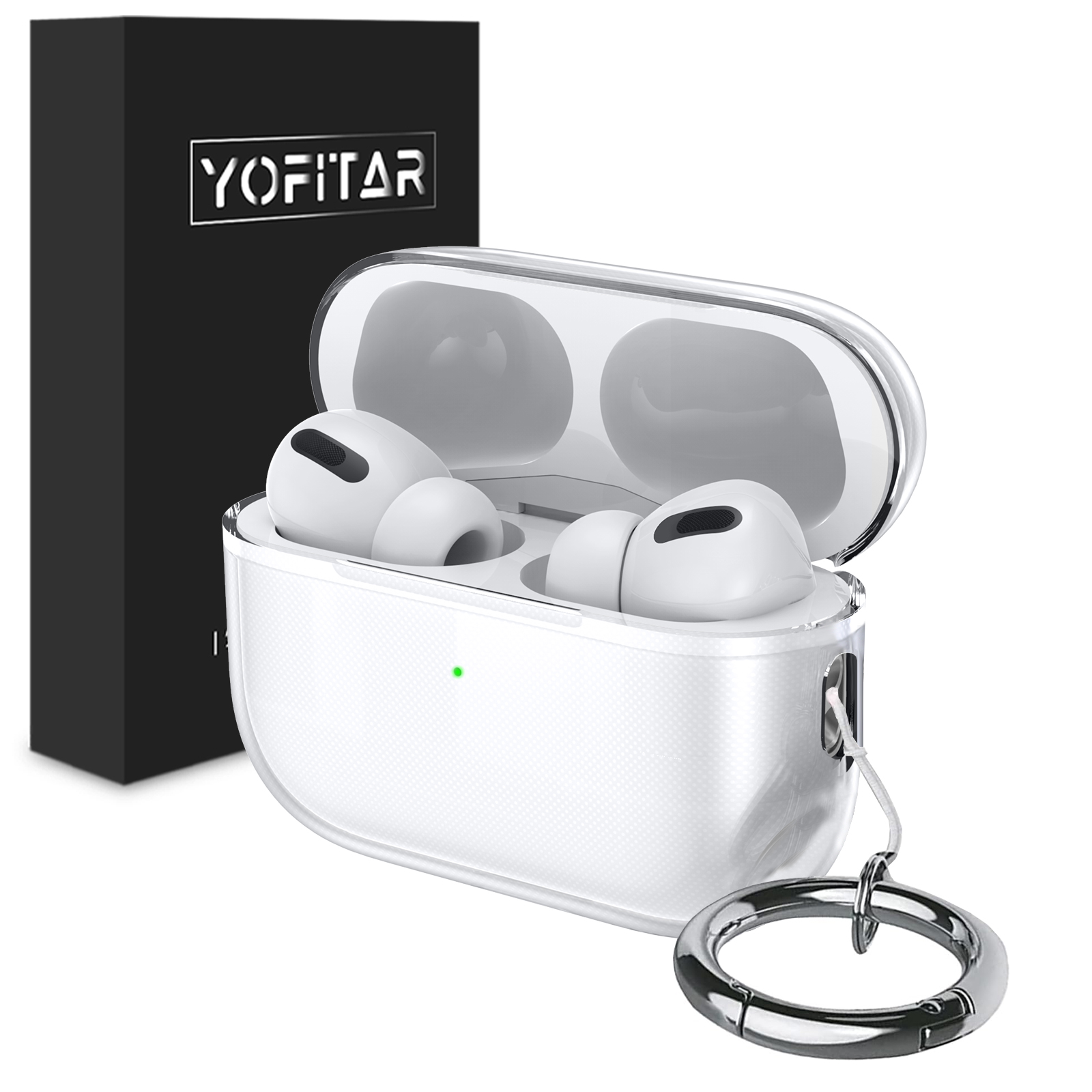 Amazon | YOFITAR for AirPods Pro 3ケース クリア AirPods Pro3