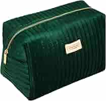 Amazon.com: Benevolence LA Plush Velvet Large Makeup Bag for