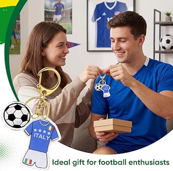 2PCS World Cup Soccer Keychain