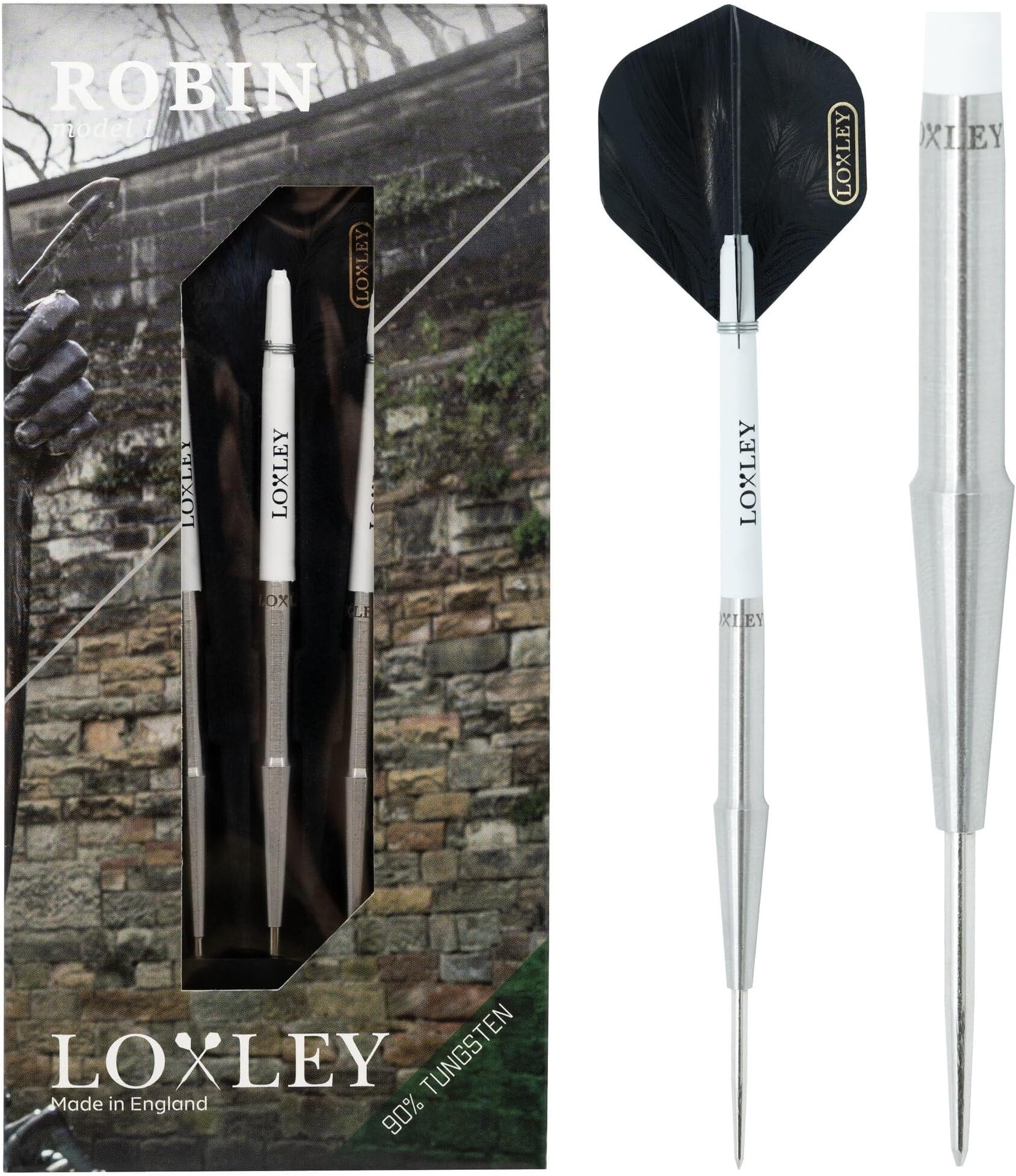 Loxley Robin 90% Model 1 Steel Tip Darts 21 g