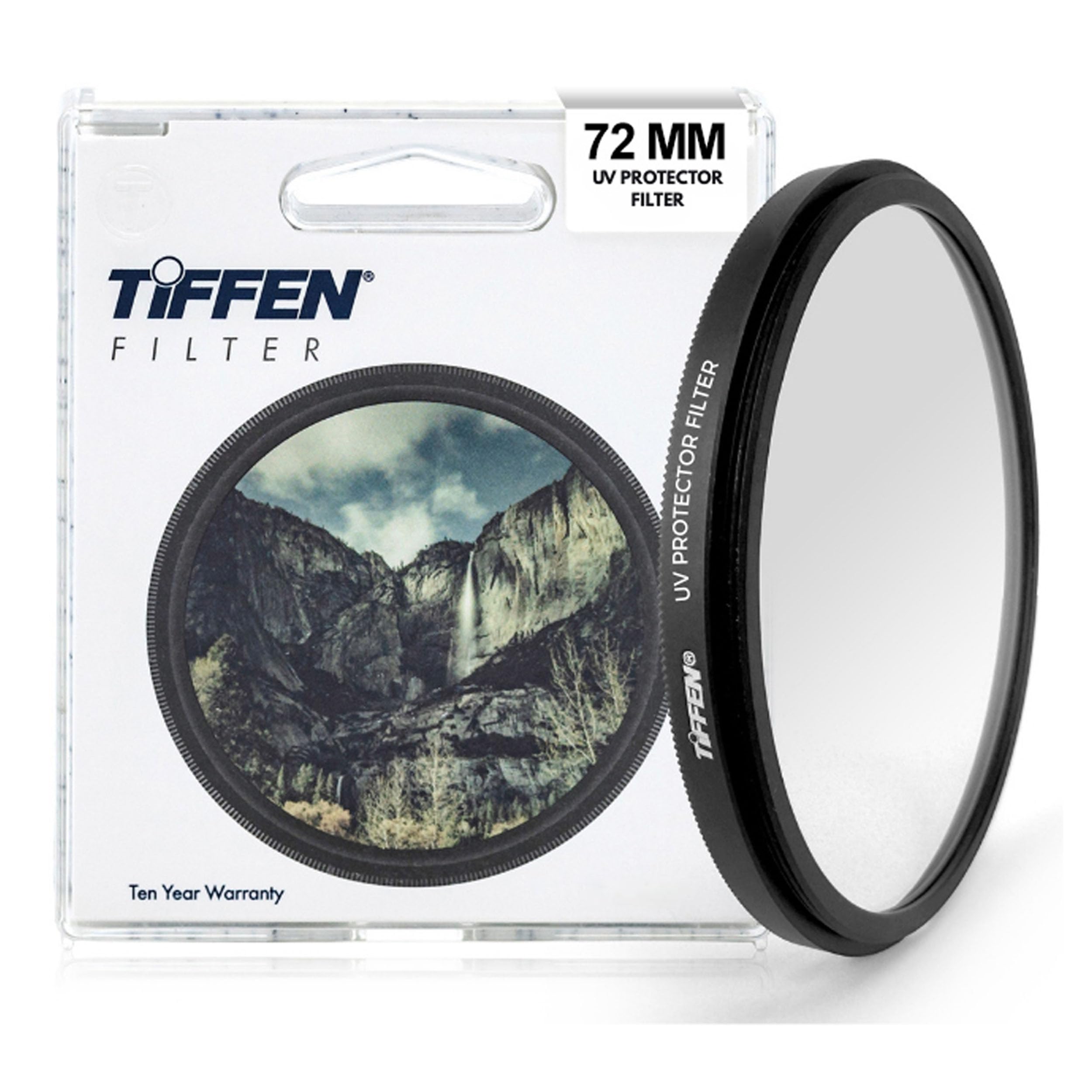 Tiffen 72mm UV Protector Filter 72mm Lens Filter Impact &amp; Scratch Resistant