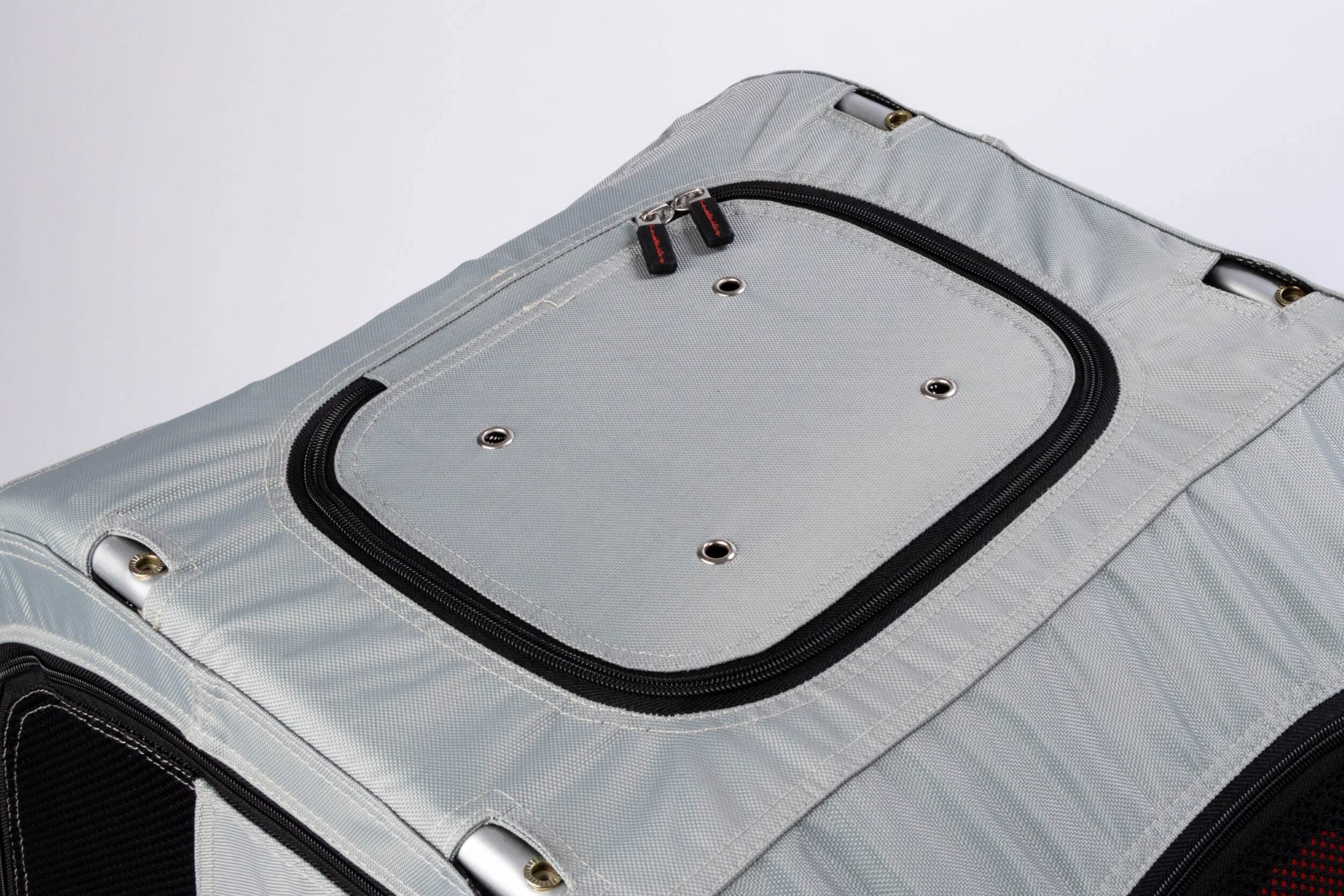 TrendPet Comfort Wagon M, Grauer Aluminiumanhänger mit Federung für Hundebesitzer, Outdoor-Enthusiasten mit mittelgroßen bis großen Hunden