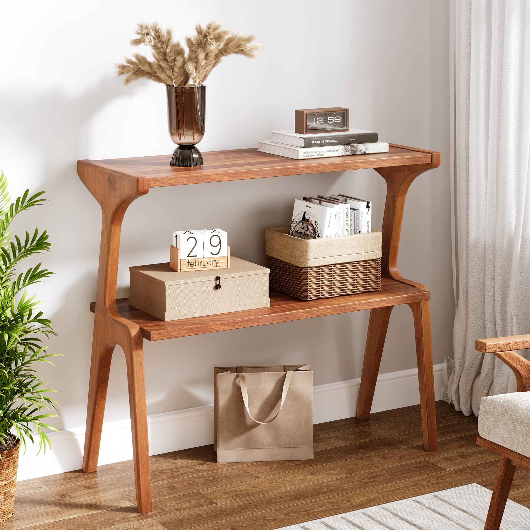 現物【SALE】サイドテーブル　✨　木製ハンドメイド　ソファ　ベッド　 即納 DIY] [Side table] [Table] Perfect balance!! How to make a side