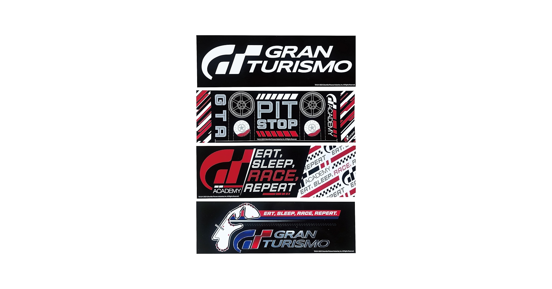 GRAN TURISMO 4 ステッカーセット Amazon | グランツーリスモ ステッカーセット | シール