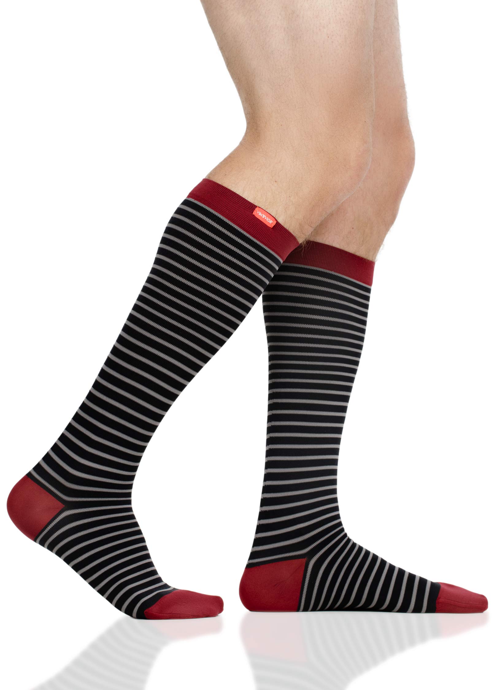 VIM & VIGR Cotton 20-30 mmHg Graduated Compression Socks