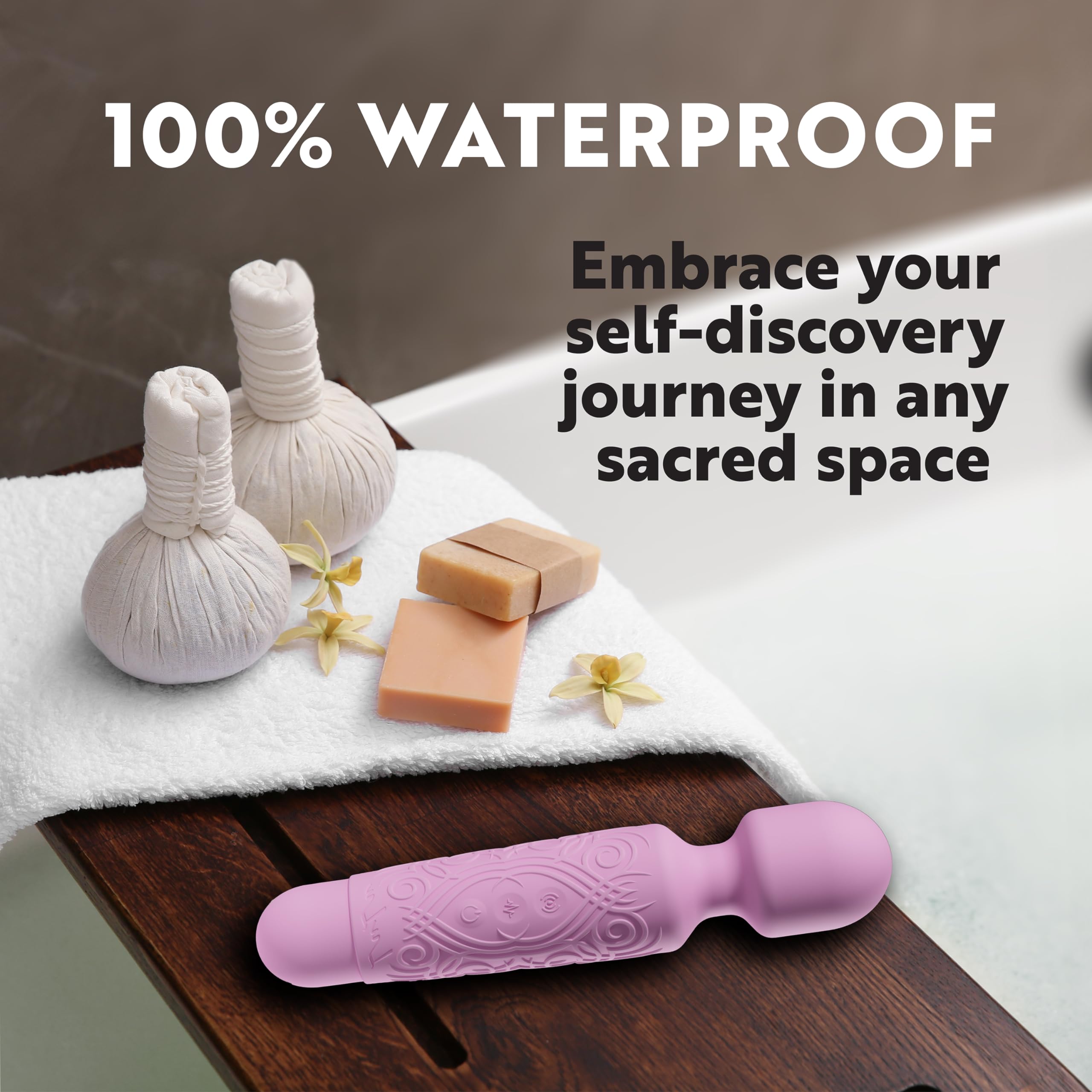 Amazon.com: LuLu Wand Vibrator for Women - Powerful Magic Wand Massager  Rechargeable Waterproof Silent - Mini Vibrating Wand Sex Toy with Strong  Vibrations for Clitoral Stimulation : Health & Household