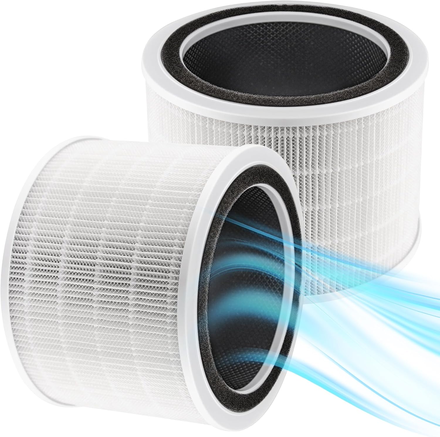 Core 200S True HEPA Filter Core 200S Core 200S-P Smart WiFi Air Purifier, 2. Pack 3-Stage H13 Grade True HEPA Filter, Part # Core 200S-RF