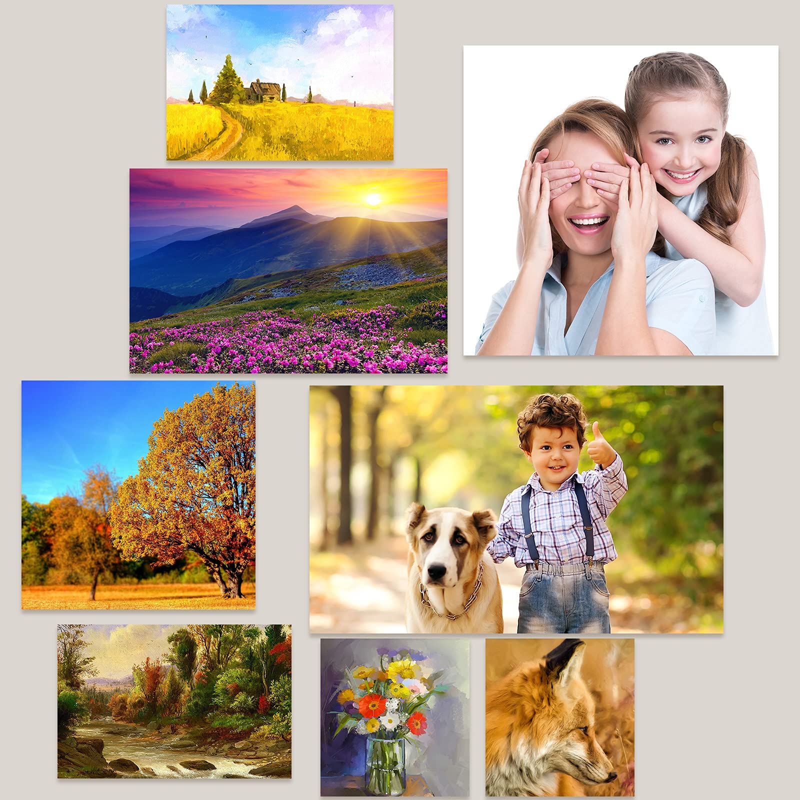 Sublimation Canvas Doublesided Heat Transfer Canvas Sheet White Matte