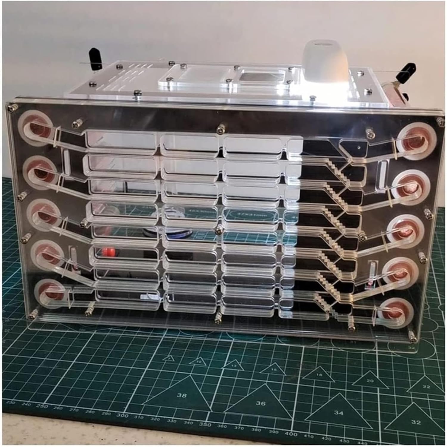 昆虫ヴィラ アリ城 DIY 試験管アクリルアリファーム巣大容量アリの生息地アリの給餌ワークショップアリテラリウム アリ飼育キット