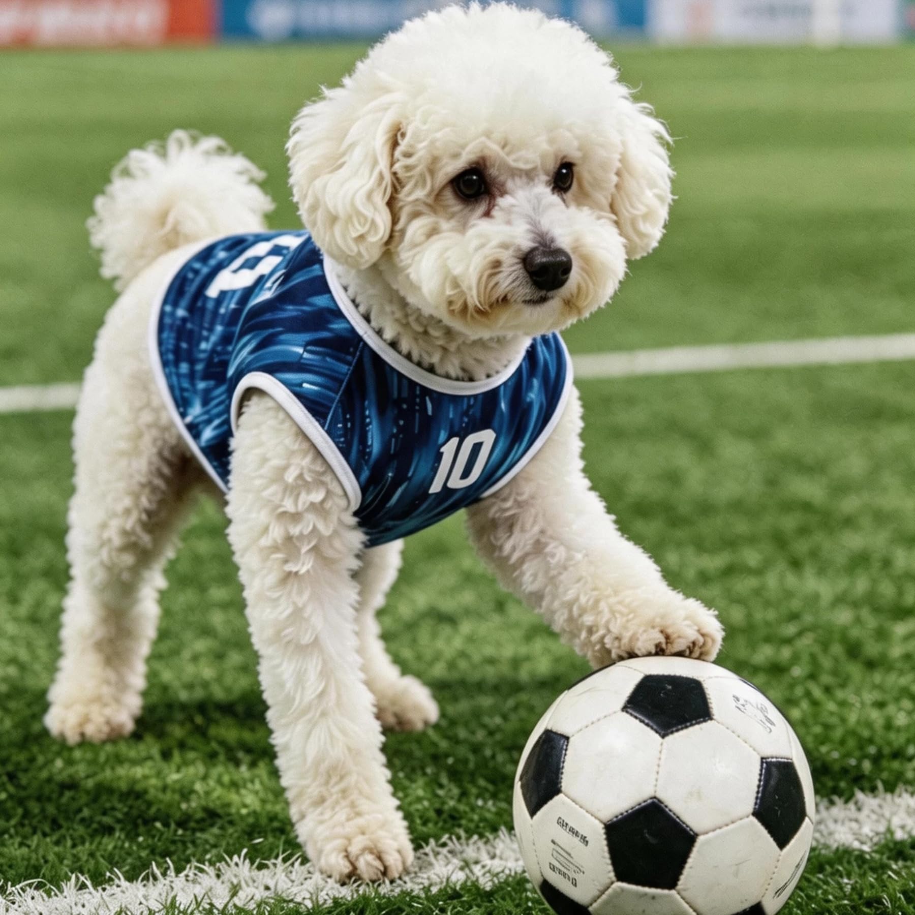 Amazon | JPETTO中型犬 大型犬 夏服 メッシュ 犬服 サッカー シャツ