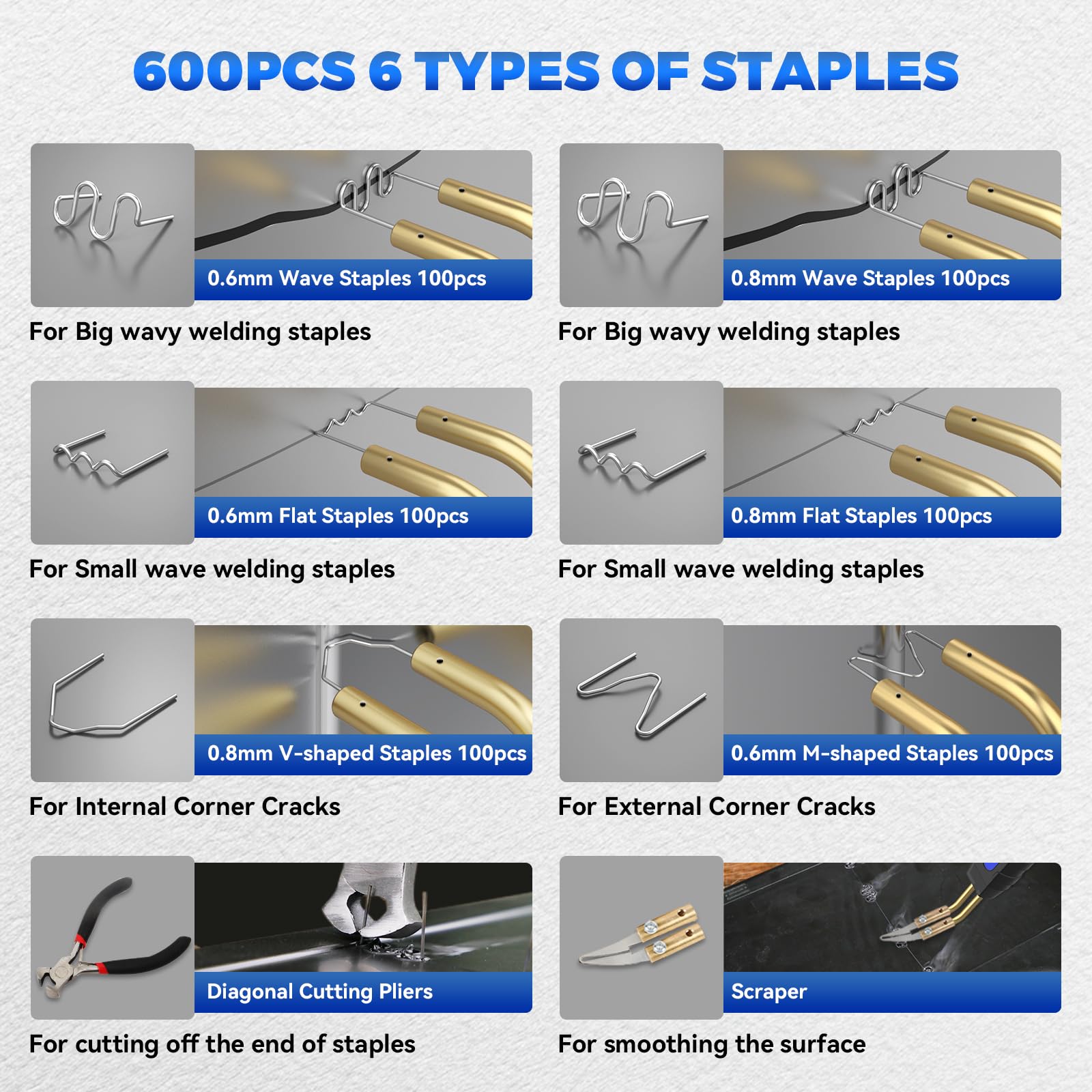 Plastic Welding Machine Kit, 80W Plastic Welding... - Grandado - View #11