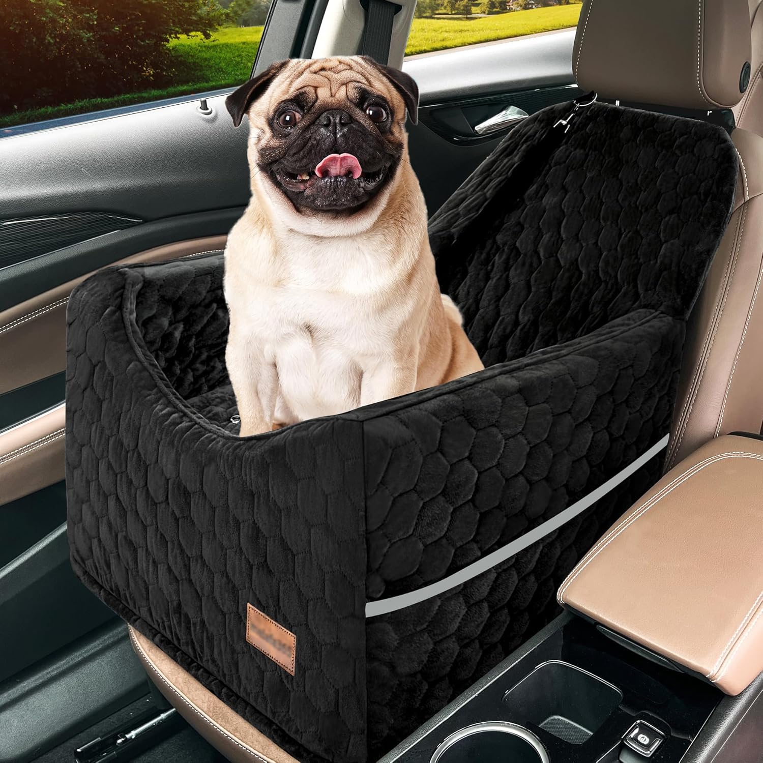 Removable Cushion Dog Car Seat