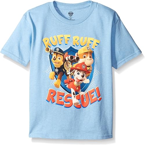 Paw Patrol Boys Group Short Sleeve T-Shirt