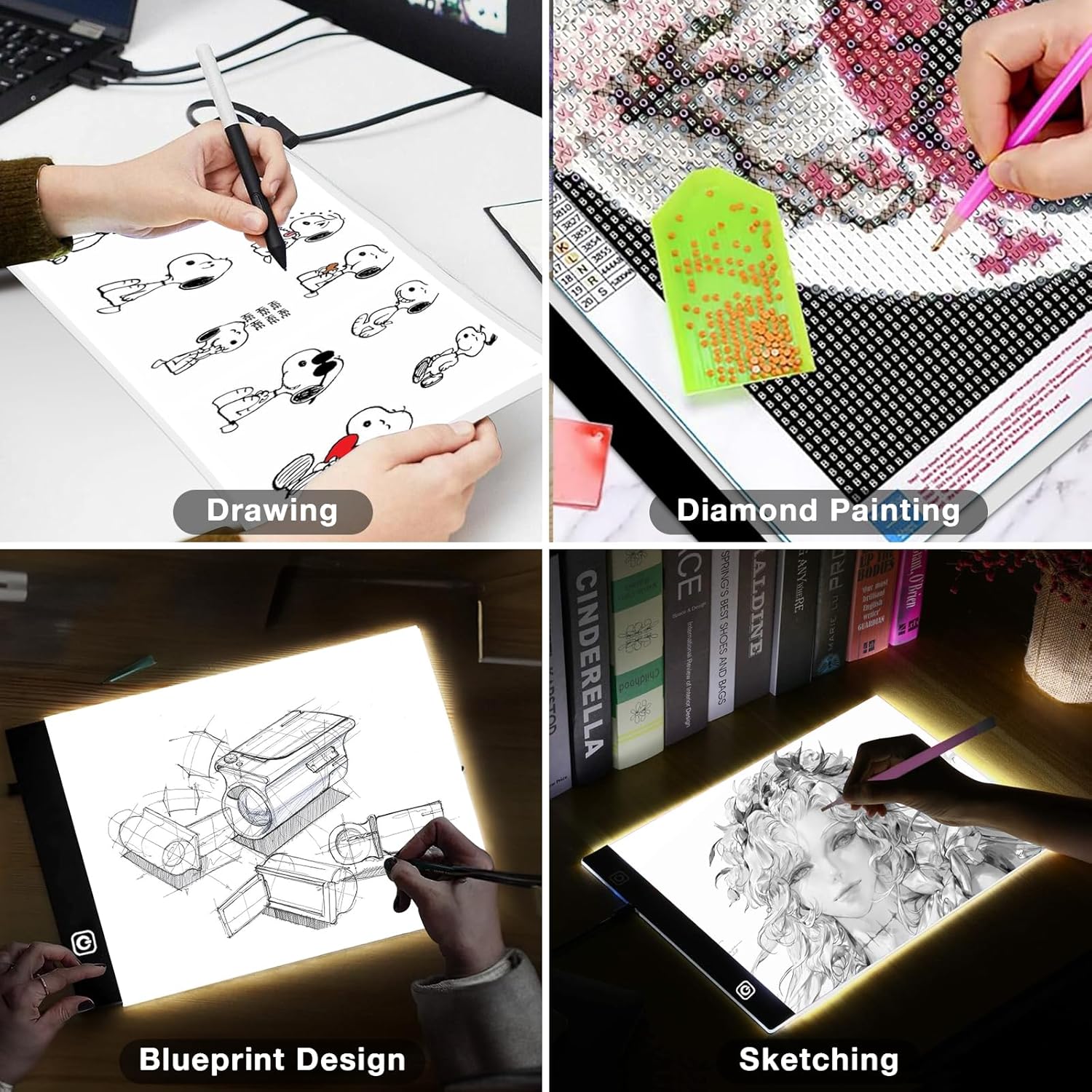 K☆ 3枚目 A3ライトボード アートトレーシングボード A3 ライトボックス デッサン