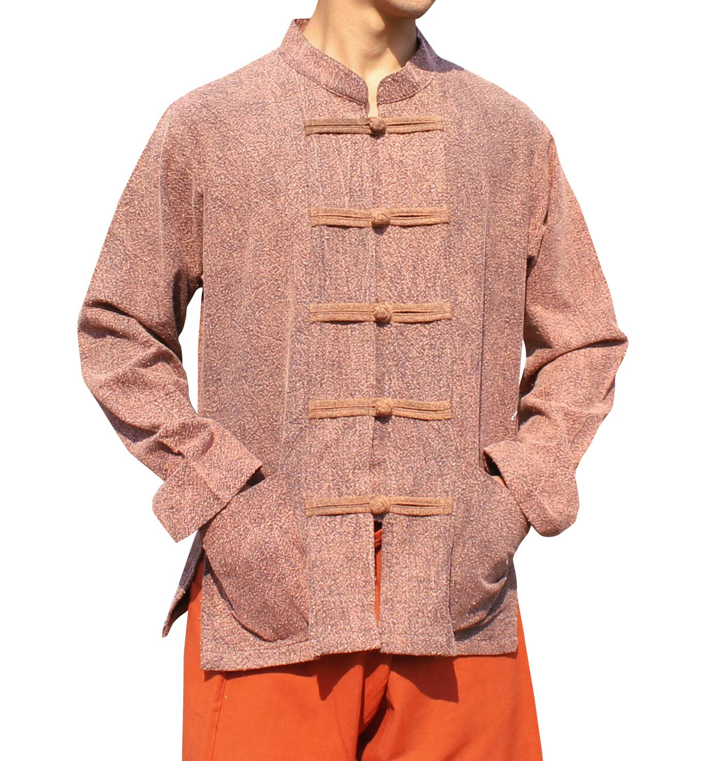 Amazon.com: Svenine Stonewash Medieval Cotton Shirt Chinese 