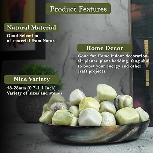 Miniatura 4 de BEZAVO Seperntine - Juego de piedras y cristales a granel, 13 piezas de piedras curativas de chakras reiki, piedras preciosas pulidas para regalos,