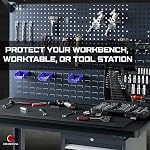 ONREVA Workbench Mat 36X72 Inches, EVA Rubber Work Mat, Protect Your Work Bench Top, Heavy Duty Pad for Tool Box Top, Table, Tool Station, Rolling Cabinet Cart Cover Liner Matt, 72"X36" 5mm Thick