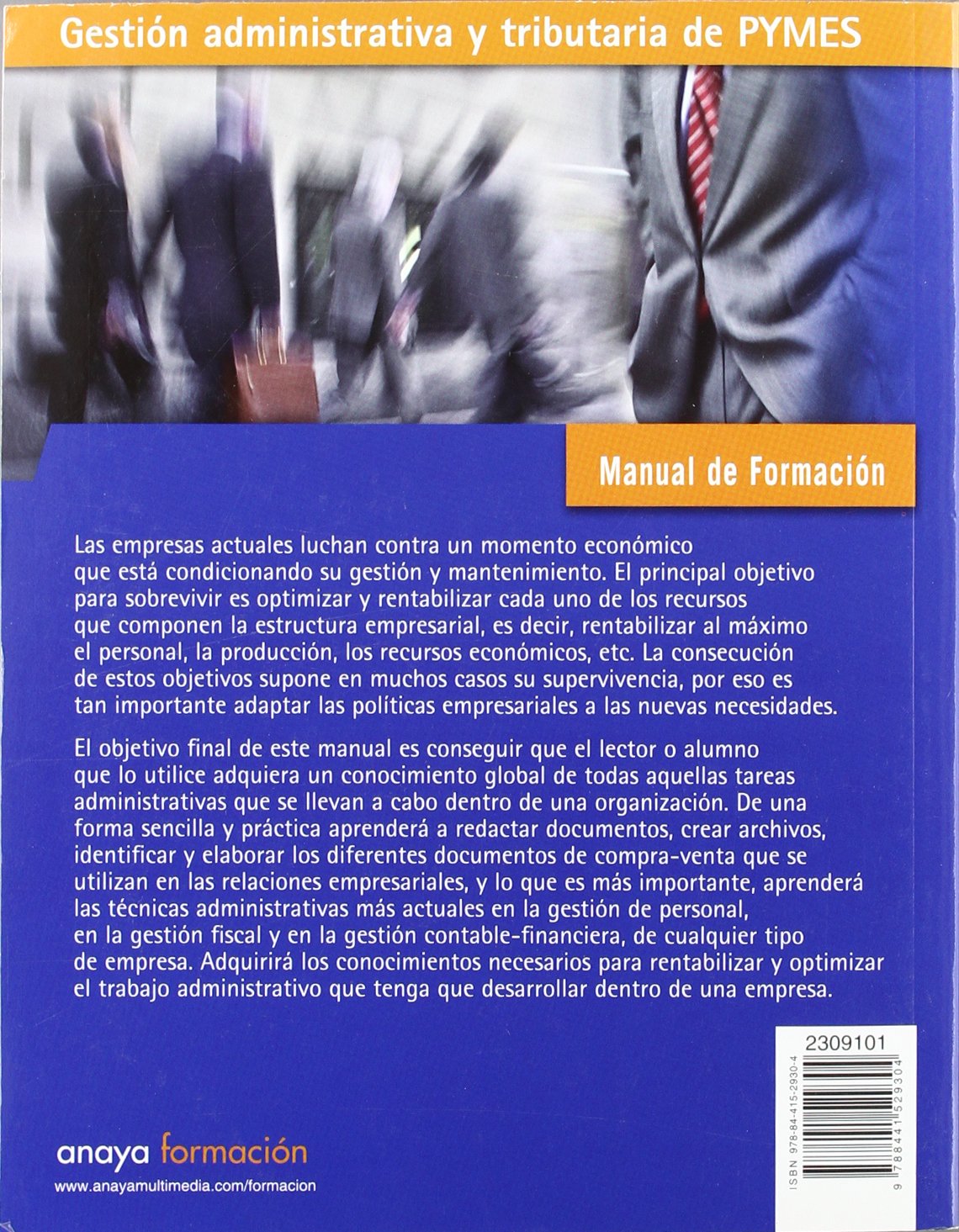 Gestión administrativa y tributaria de PYMES (MANUALES DE FORMACIÓN)