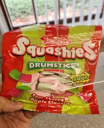 Miniatura 3 de Swizzels Drumstick Squashies sabor a cereza agria y manzana, 4.23 oz
