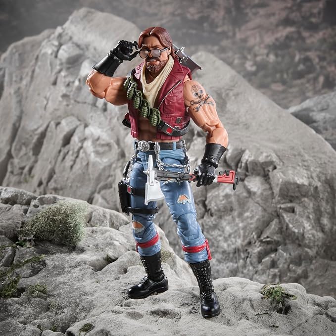 Figura de acción G.I. Joe Classified Series Dreadnok Monkeywrench miniatura 2