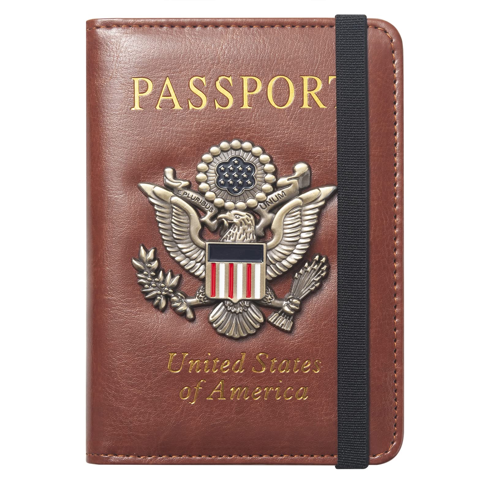 FACATH Premium Passport Holder for Travel, RFID Blocking Passport Cover Slim, Durable & Travel-Friendly, Passport Wallet Keep Your Documents Safe &