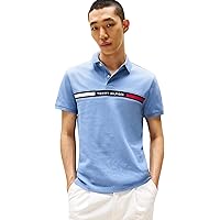 Tommy Hilfiger Uomo Maglietta Polo Maniche Corte Chest Insert Regular Fit