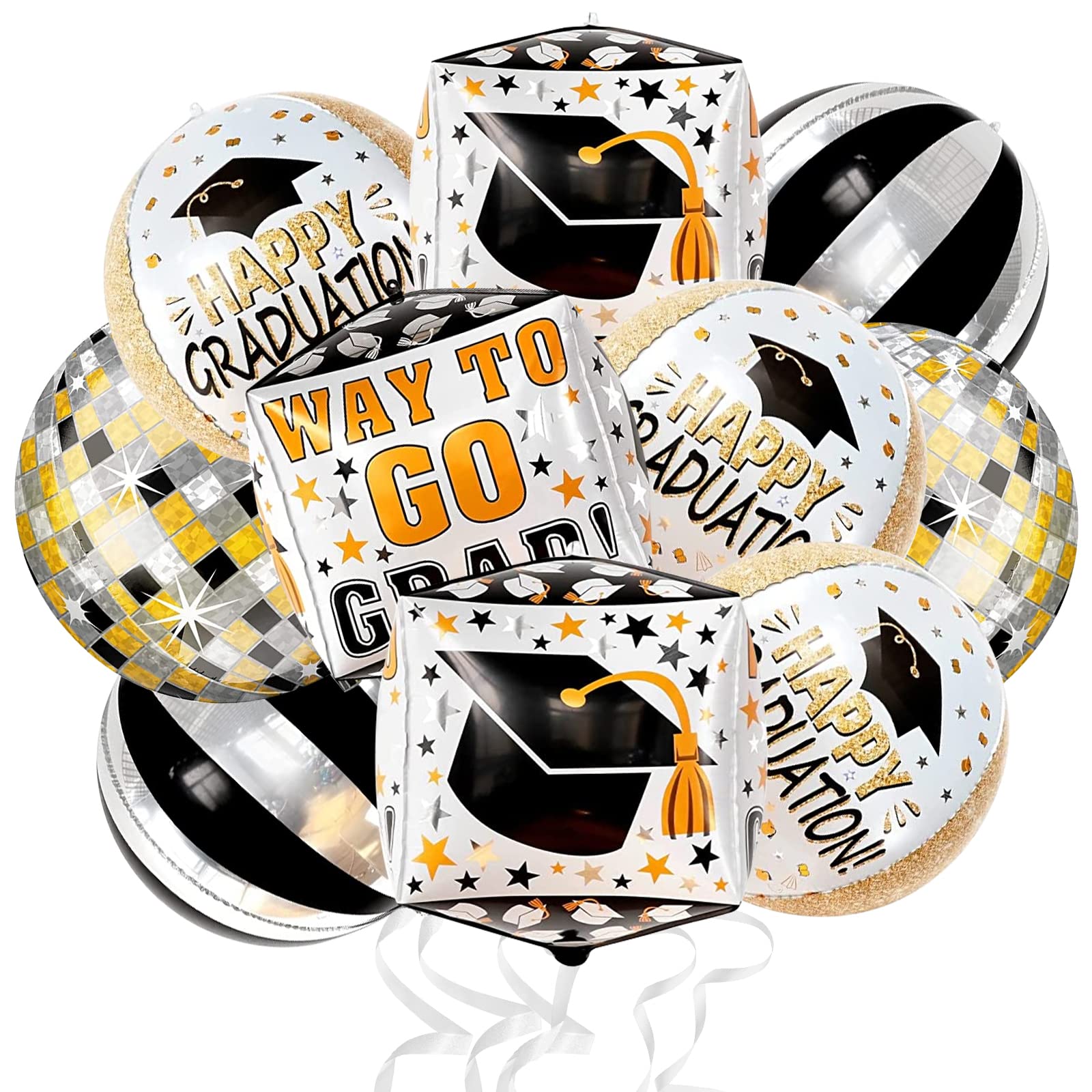 Buy Big 22 Inch Happy Graduation Balloons 2023 Pack of 6 Graduation