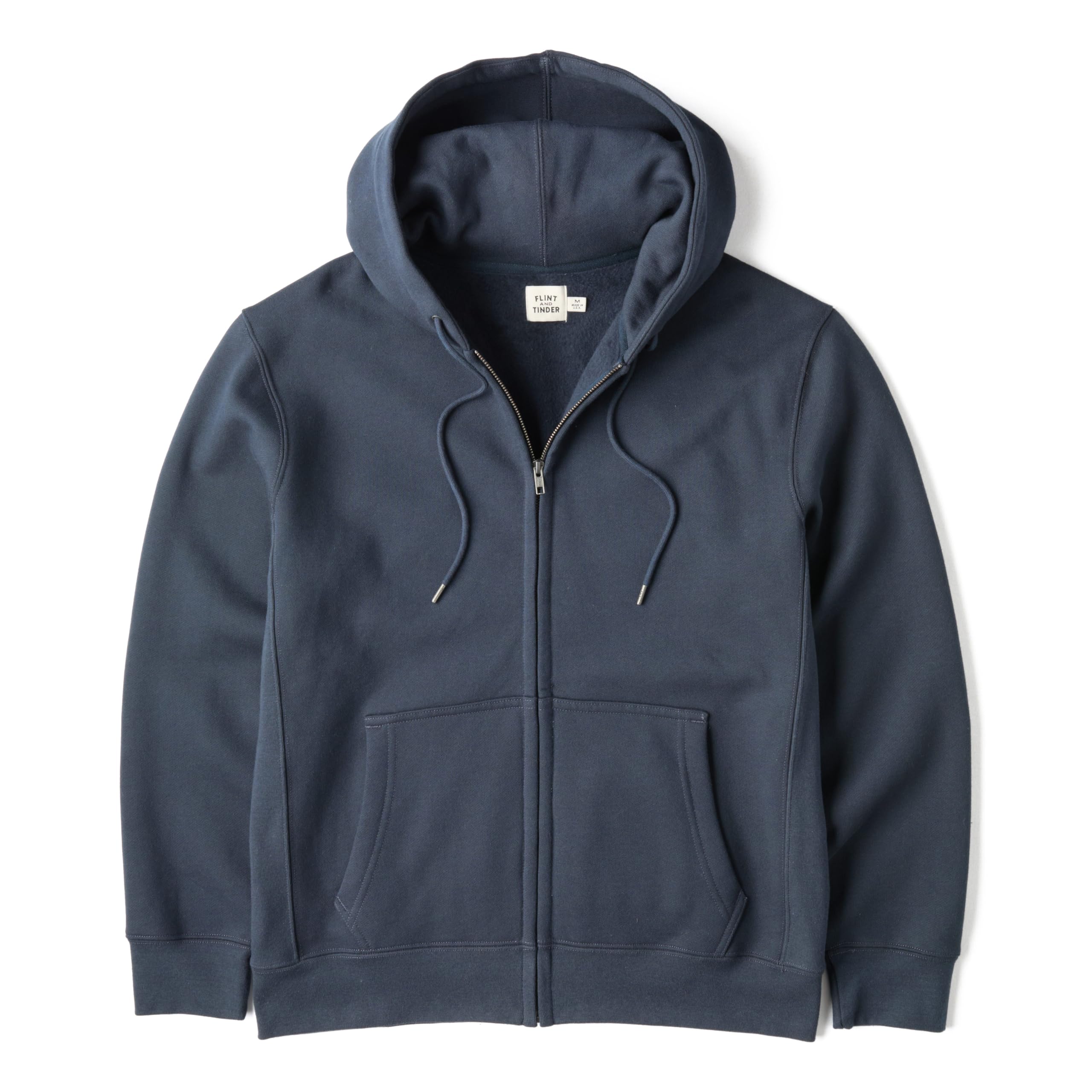 Huckberry Flint and Tinder 10-Year Full Zip Hoodie, Mens Sweatshirt