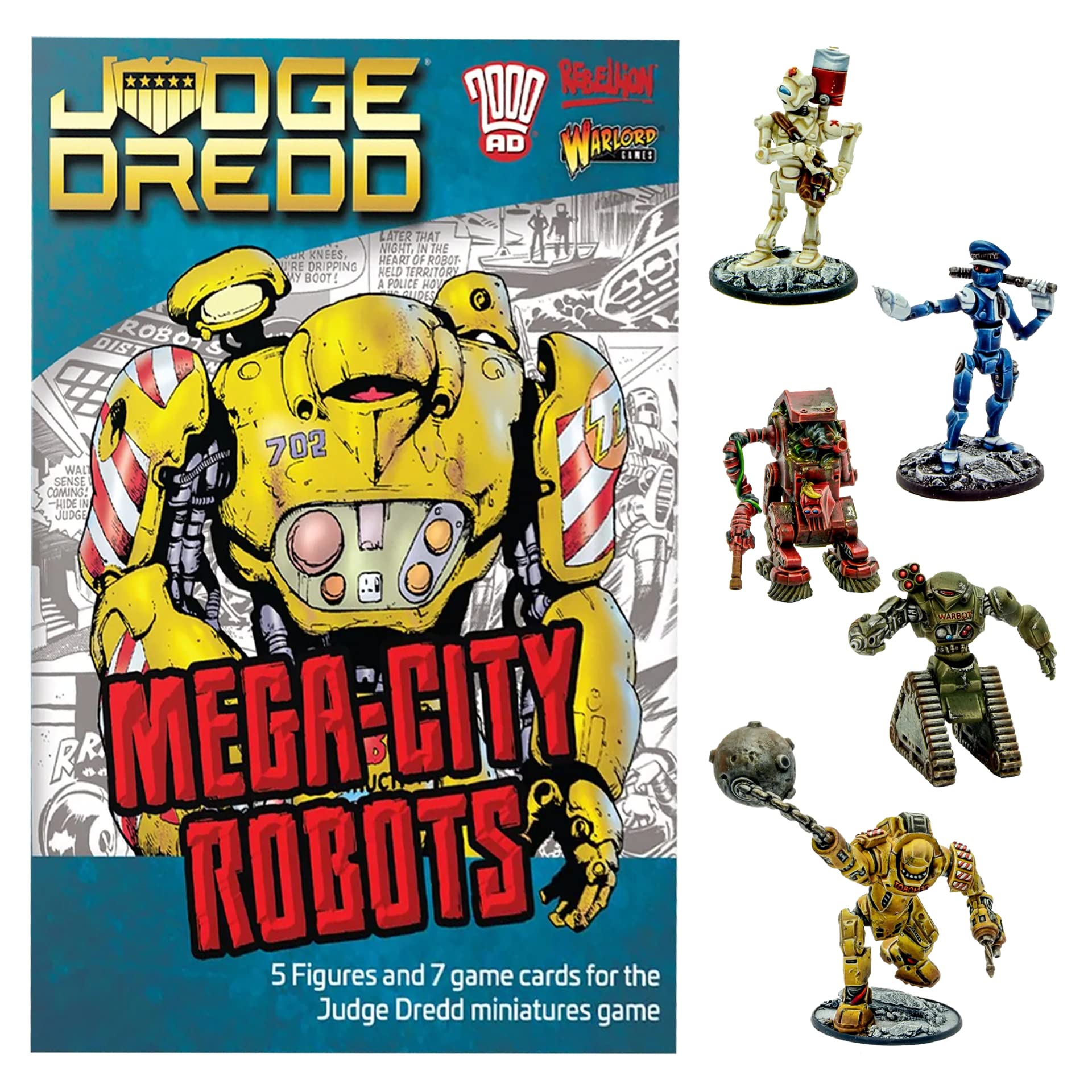 Amazon.com: Wargames Delivered Judge Dredd Miniatures Game: Mega
