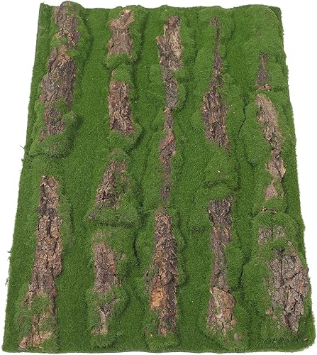 Miniatura 4 de EXCEART Fondo de corteza de terrario, corteza artificial, fondo de reptil, acuario, pecera, decoración de reptiles para araña, gecko, lagarto,