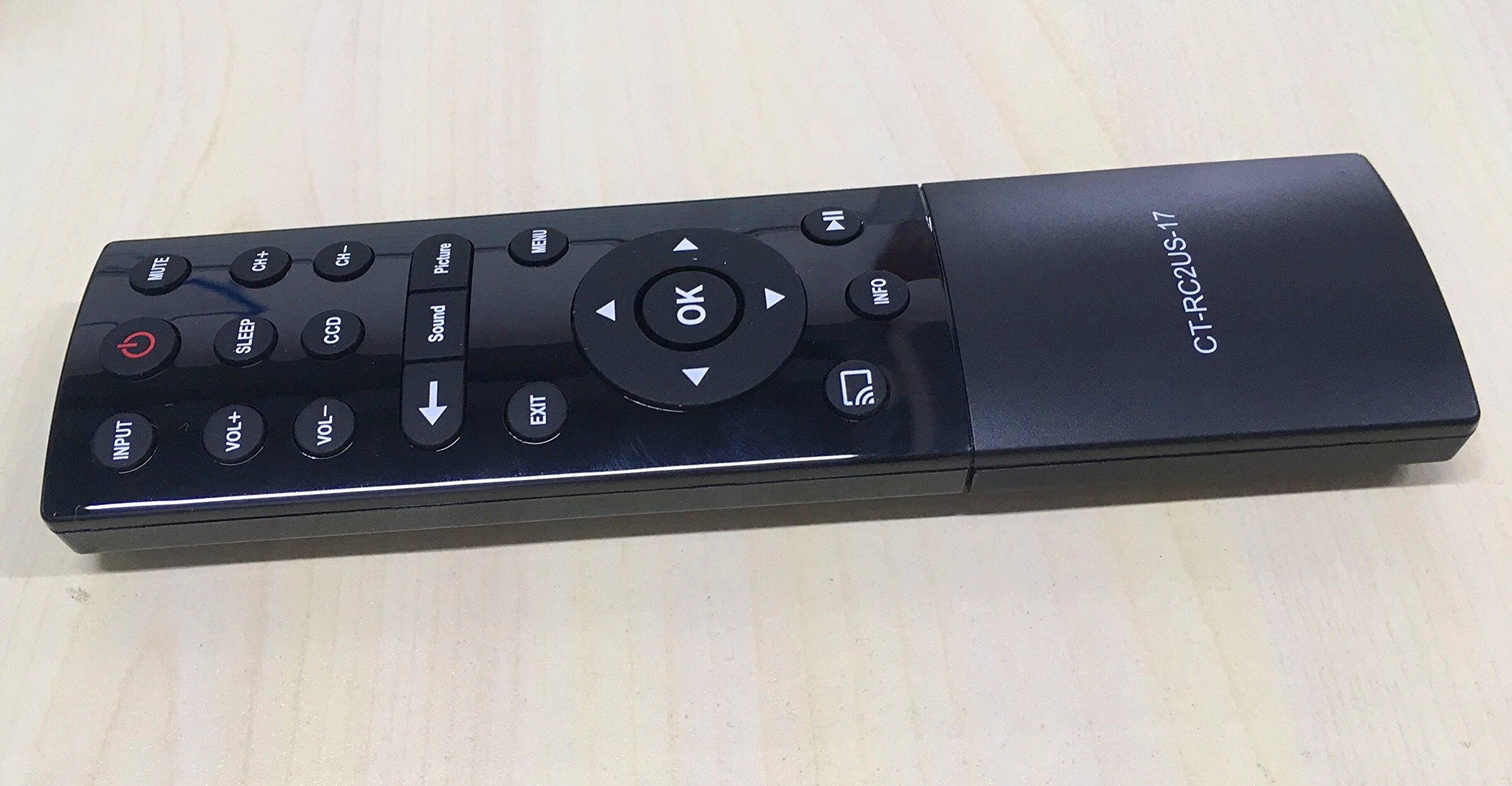 Amazon.com: CT-RC2US-17 CTRC2US17 Replaced Remote fit for