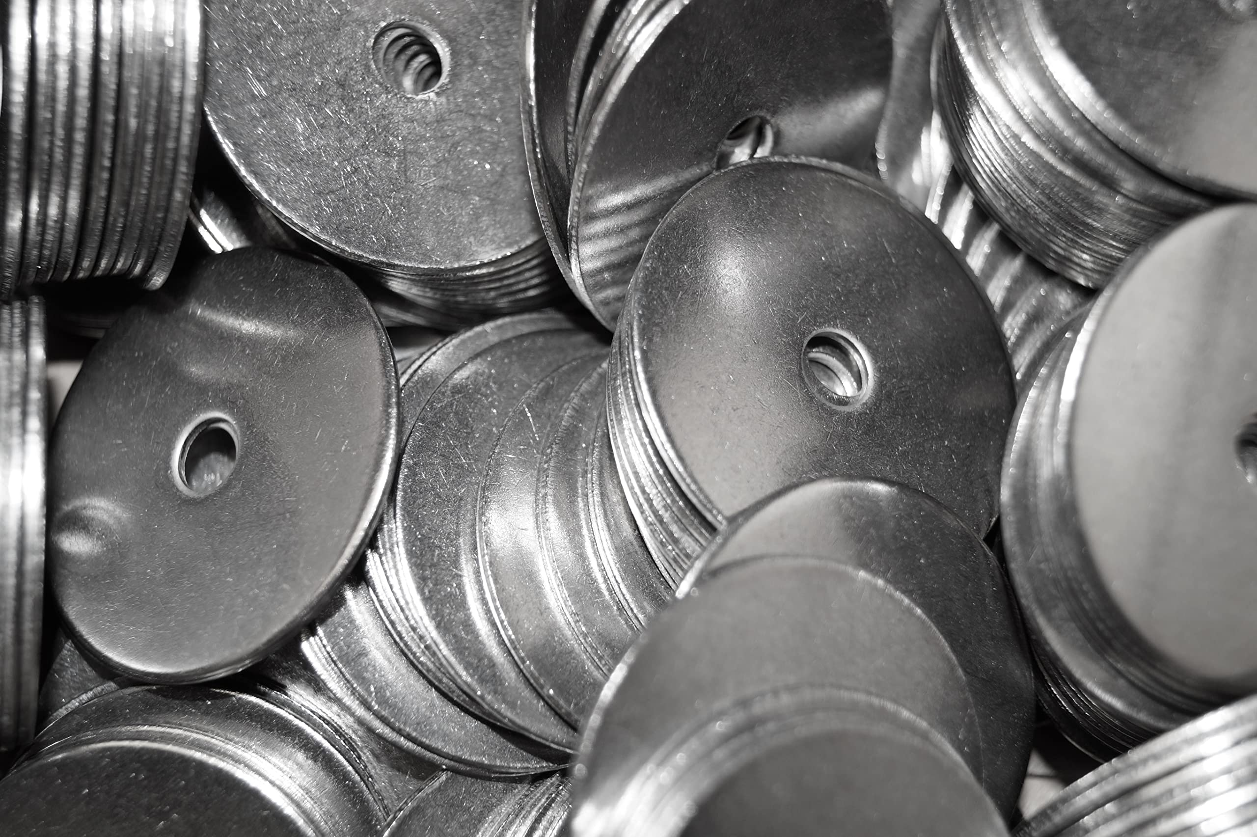 Tarcze karoserii M10 stal szlachetna V2A 25 sztuk podkładek 10,5 x 45 x 1,5 mm z nierdzewnej stali szlachetnej A2 VA, tarcze na błotniki, tarcze karo