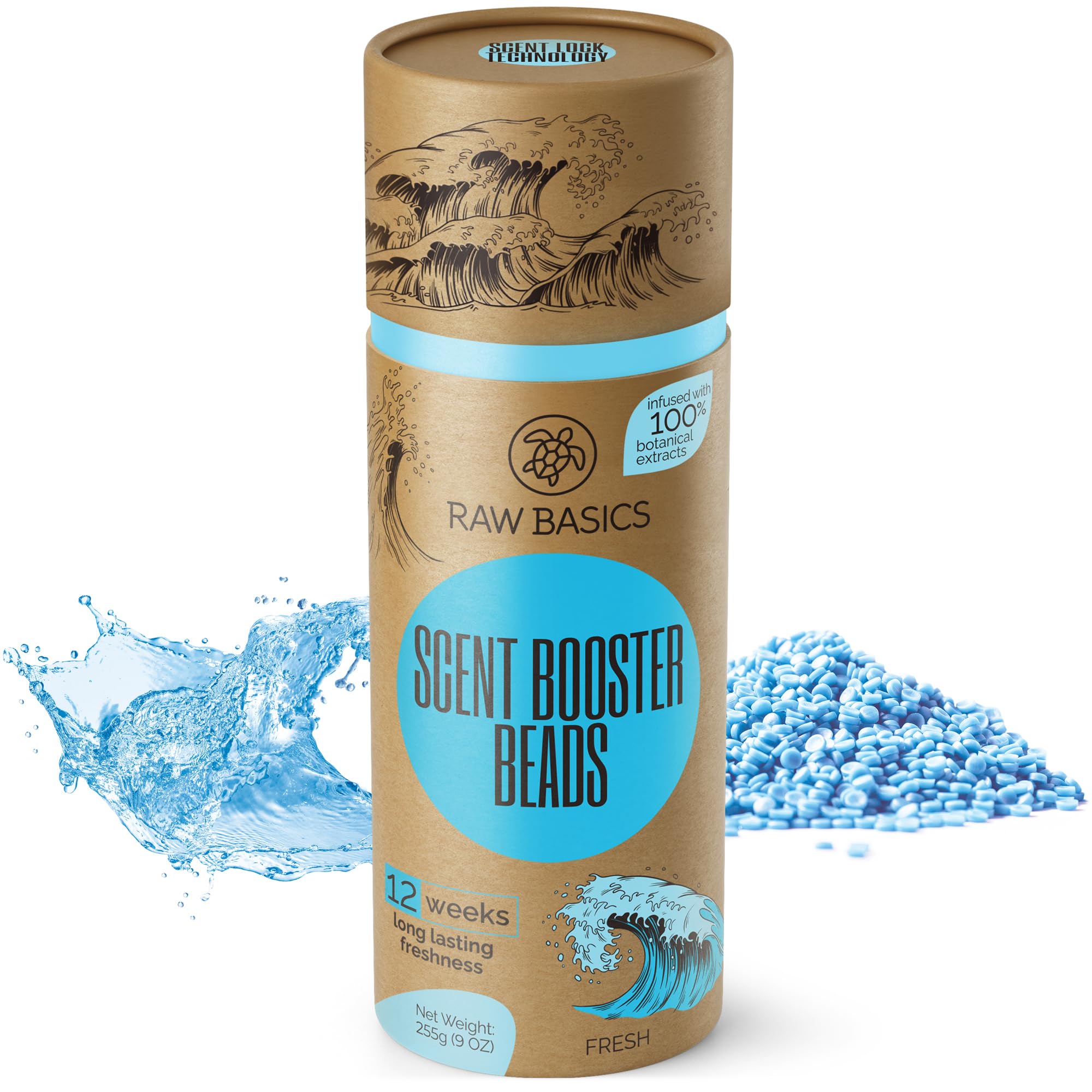 Scent Boosters for Washer, Fresh Aroma - Bulk Laundry Booster Beads and Fabric Smell Deodorizer - In Wash Odor Eliminator Pods for Fresh Scented Clothes