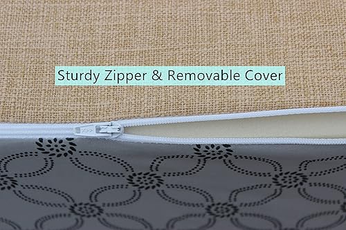 Miniatura 51 de Ginsimar Cojín personalizado para interior/exterior, almohadilla de banco, cojín de asiento de ventana panorámica, almohadillas para silla, cojín