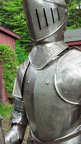 Vista 4 de NauticalMart Traje completo de armadura española del siglo XVI, armadura medieval de caballero