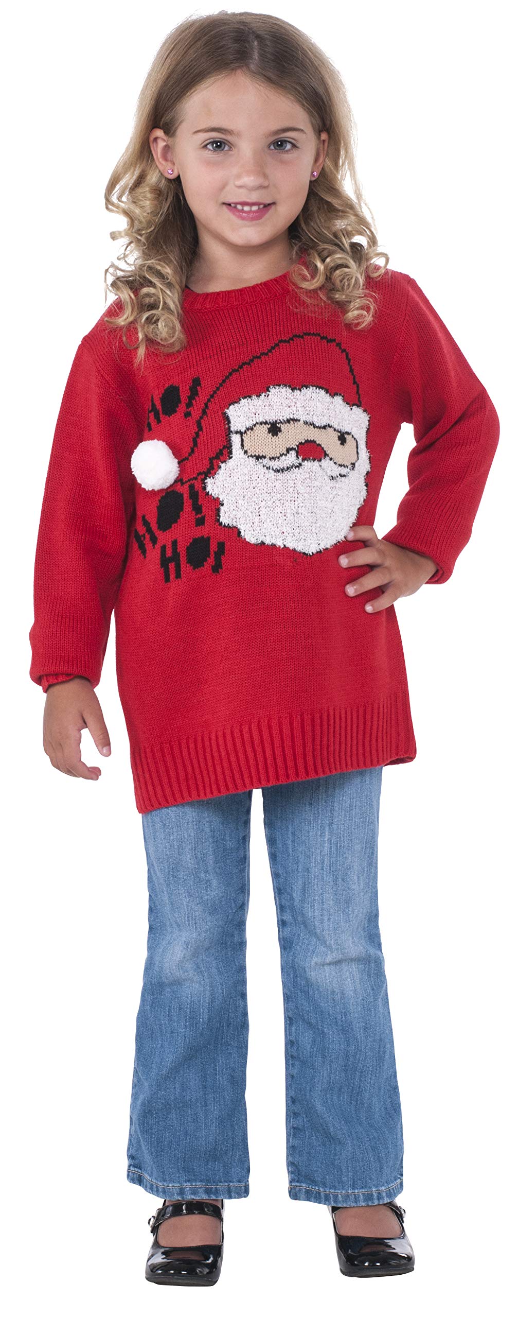 Pull de Noël moche Rubie's taille L cadeau original pour le secrétariat de Noël