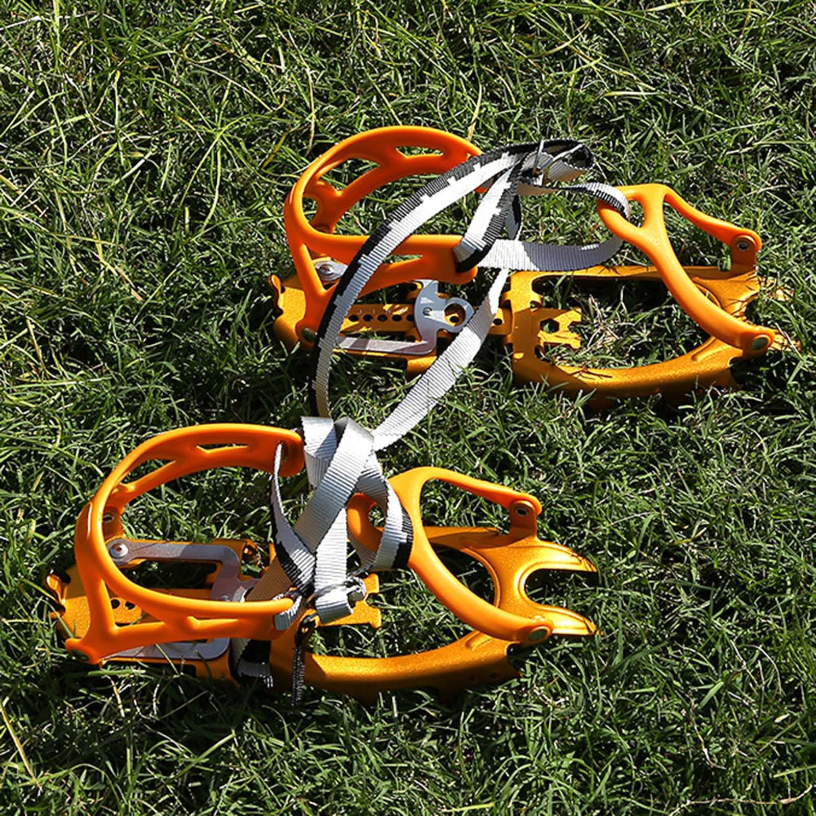 Semelles Crampons Neige Chaussures, Crampons Anti Verglas Universels Antidérapants pour la Neige, Dispositif de Traction pour la Marche Hivernale, Adapté Randonnée Marche