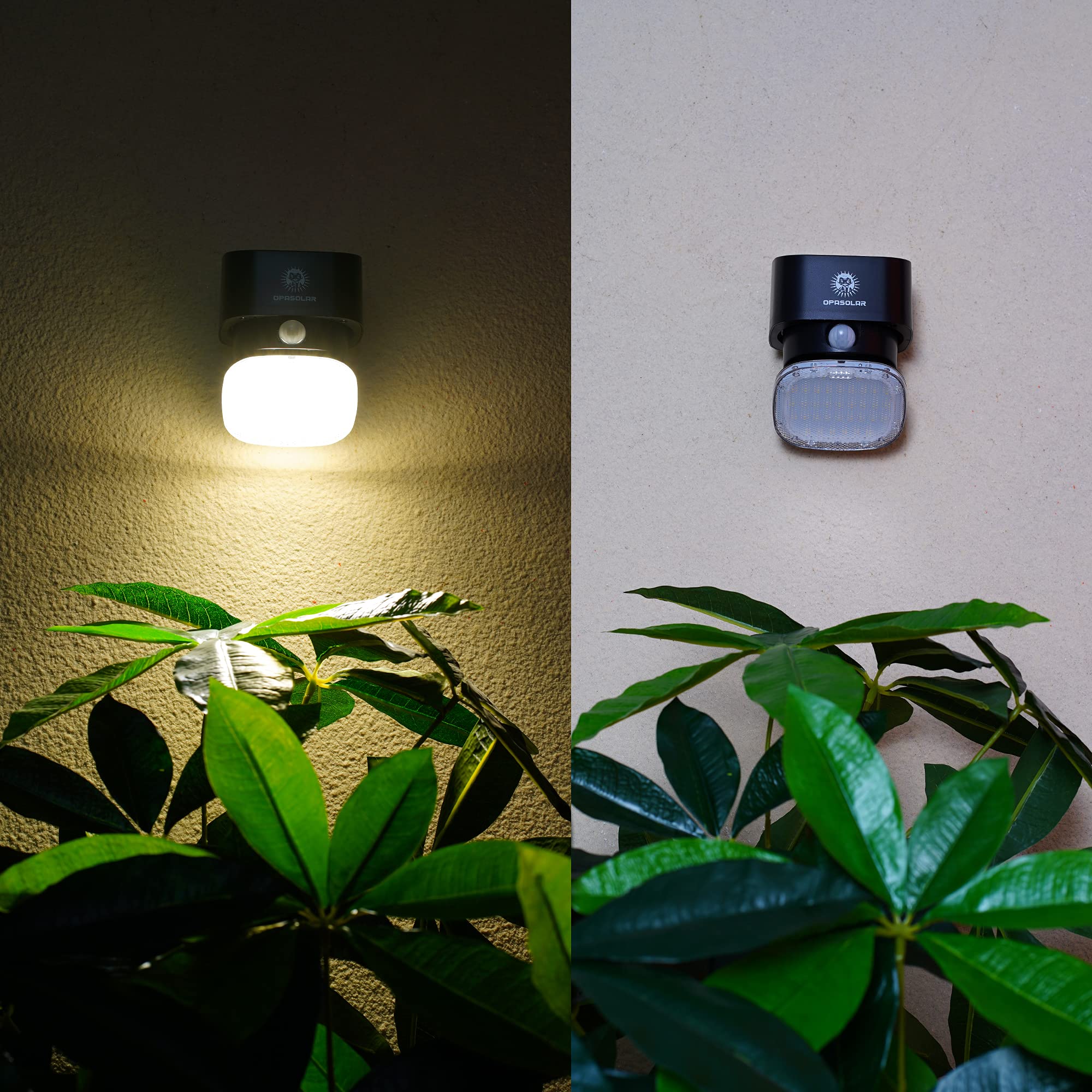 **Vincitore di confronto 2022 - Lampade da parete a energia solare per esterni, sensore di movimento PIR senza fili con 120 grandangolo illuminazione per porta di casa giardino garage balcone