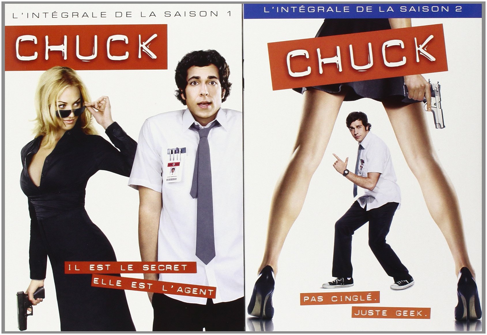 Chuck - Saisons 1-5 - L'intégrale de la Série - Coffret DVD