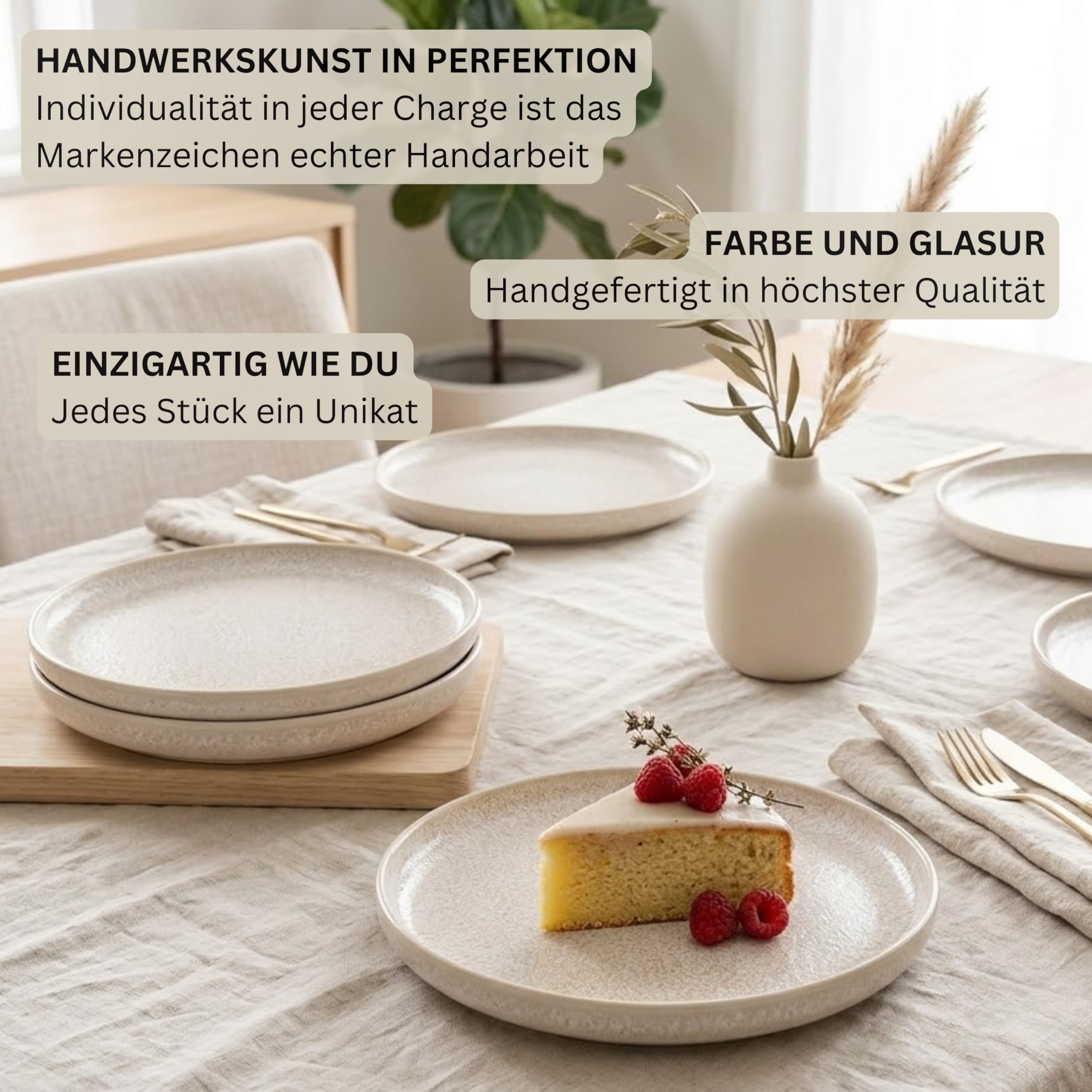 Sänger Dessertteller Set Korfu 4 tlg – Bild 5