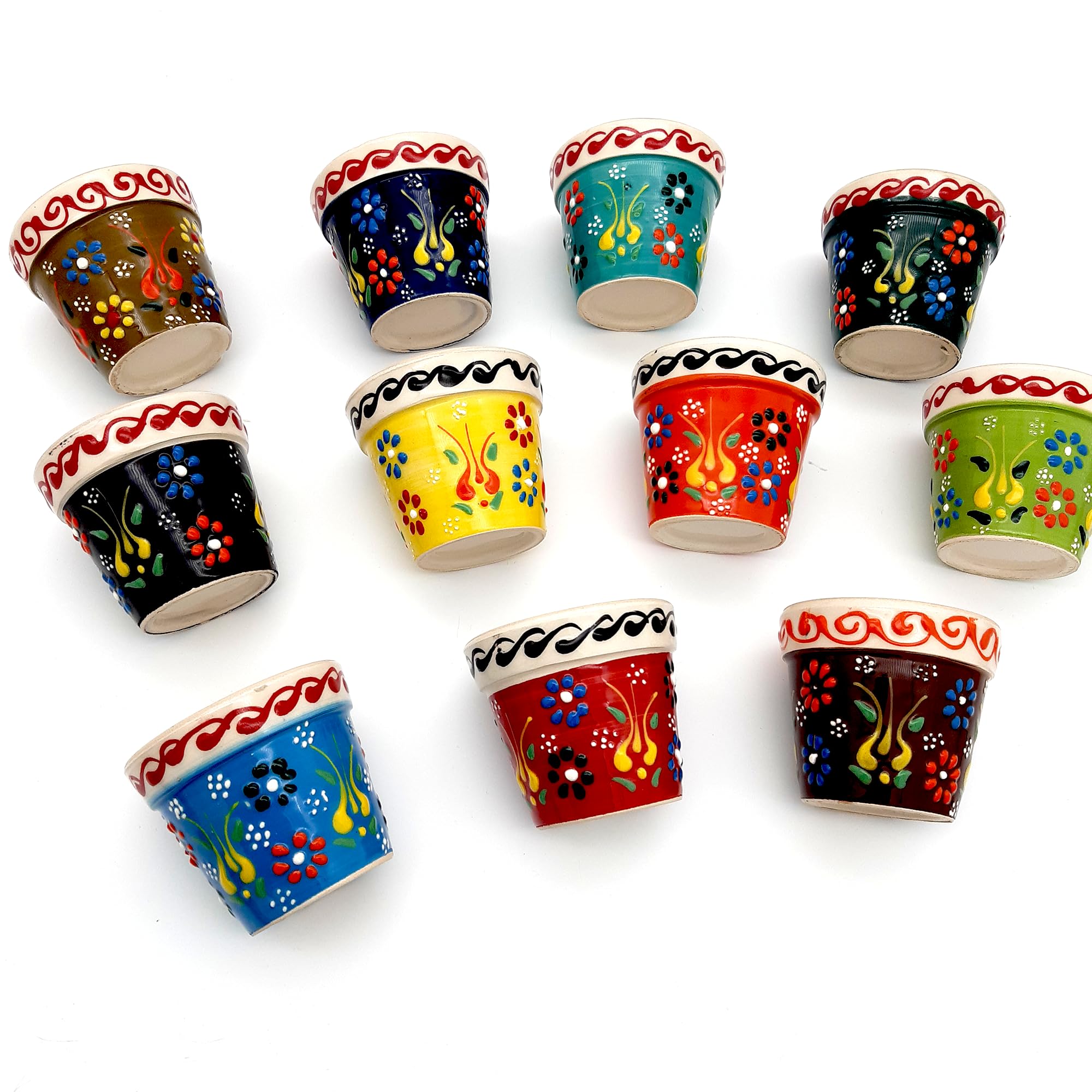 Bomboniere per addio al nubilato per ospiti, vaso in ceramica per piante grasse in scatola, bomboniere per gli ospiti, sfuso, regalo per feste in spiaggia, piante grasse vive non include