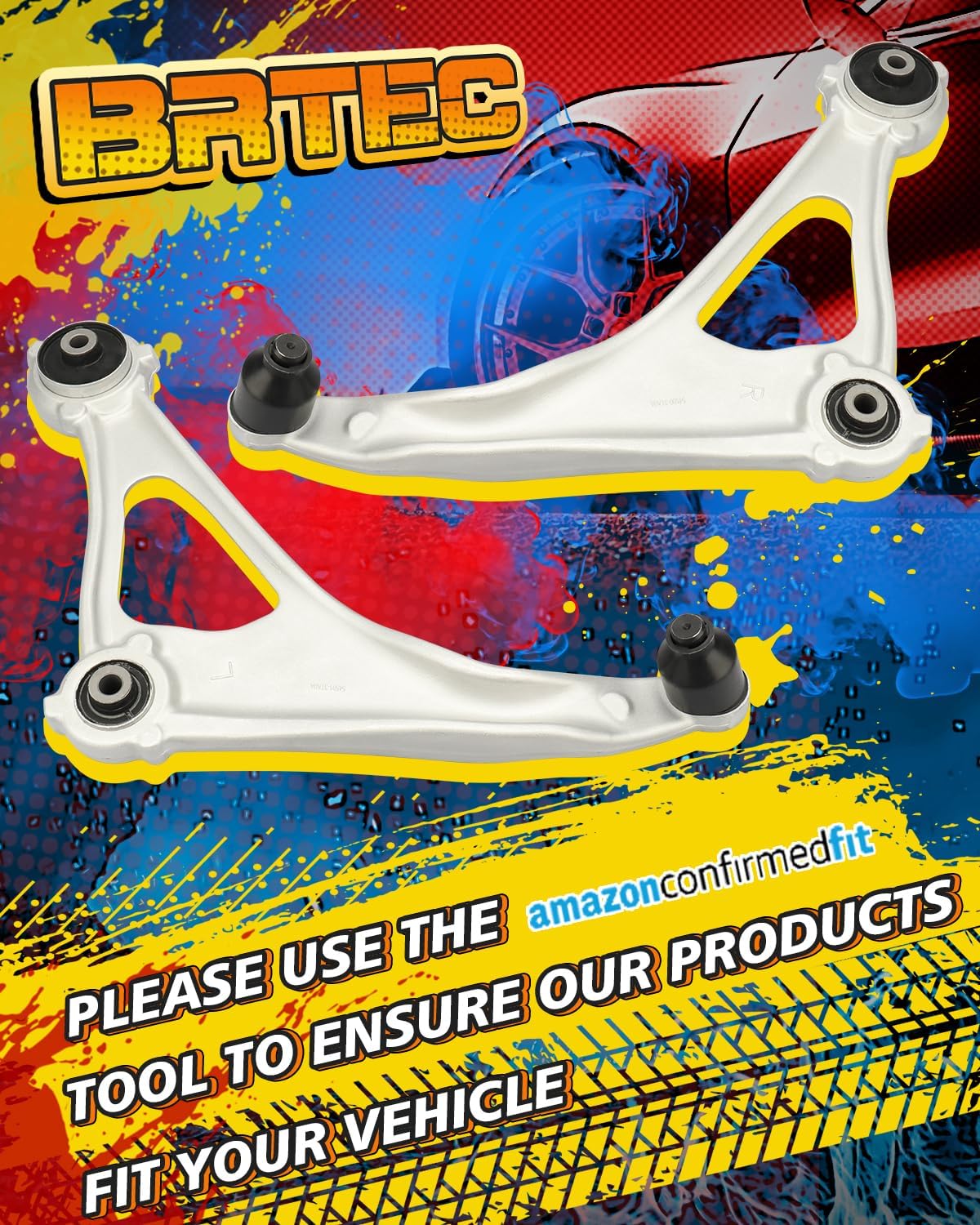 Front Lower Control Arm w/Ball Joint Compatible with Nissan Altima Sedan 2013 2014