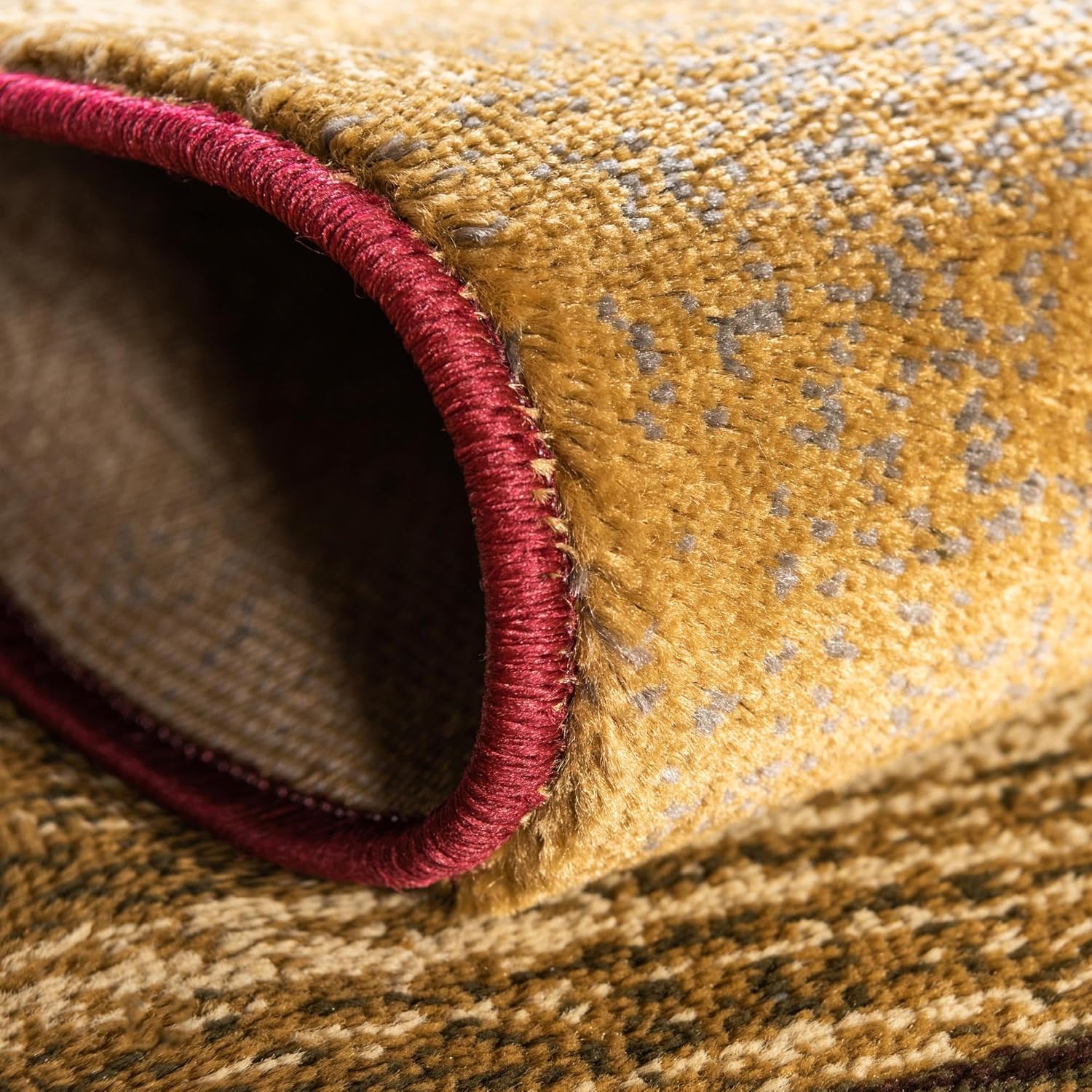 Rugs.com Cafe Collection Rug – 5x8 Multi Medium-Pile Rug Perfect for Bedrooms, Dining Rooms, Living Rooms