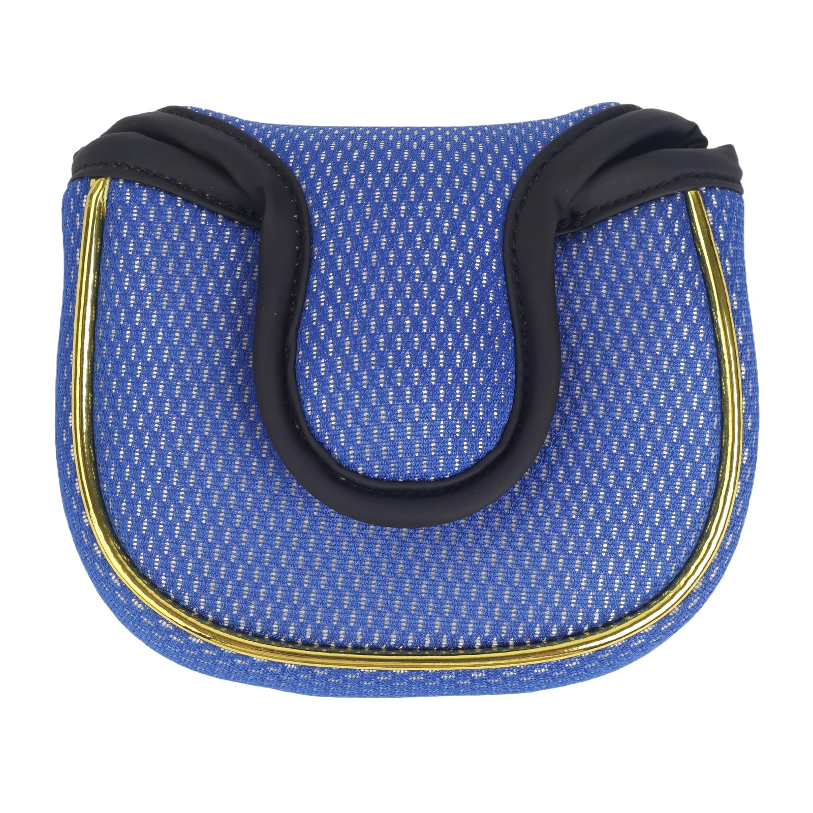 Andux Golf Mallet Heel-Shafted Putter Club Head Covers Square Blue