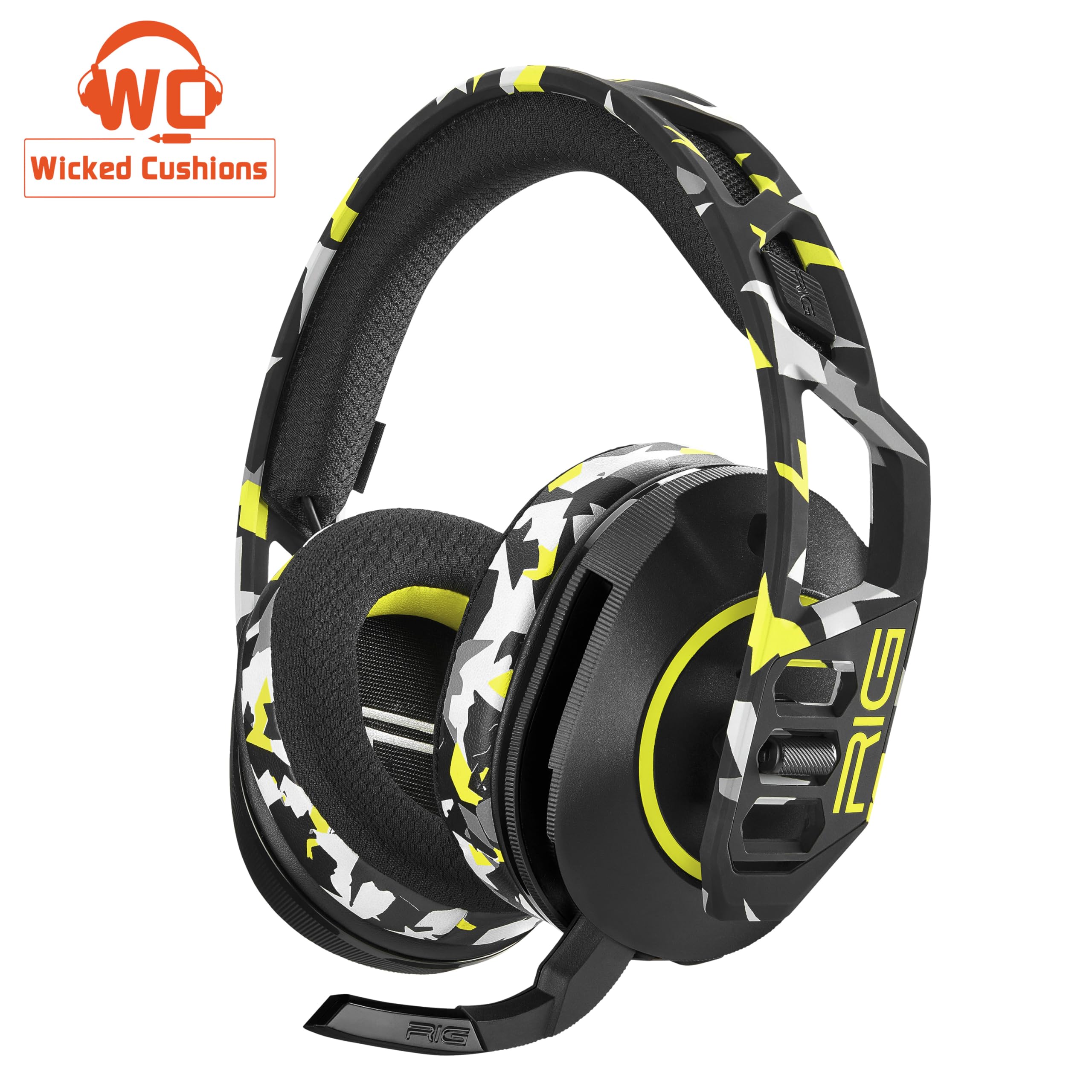 RIG 600 PRO HS Dual Wireless Multiplatform Gaming Headset with 2.4GHz/Bluetooth for PlayStation PS4, PS5, Nintendo Switch, Switch 2, PC, USB, Steam Deck, Android, iPhone - Acid Camo