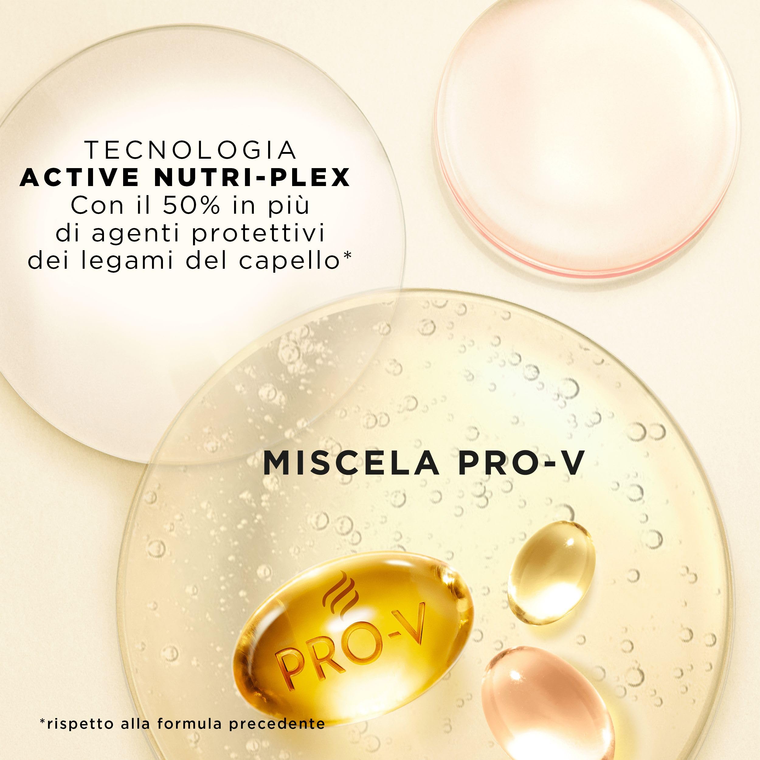 Pantene Pro-V Shampoo Lisci Effetto Seta per capelli Crespi e Opachi, con Pro-V e Active Nutri-Plex, 1000 ml